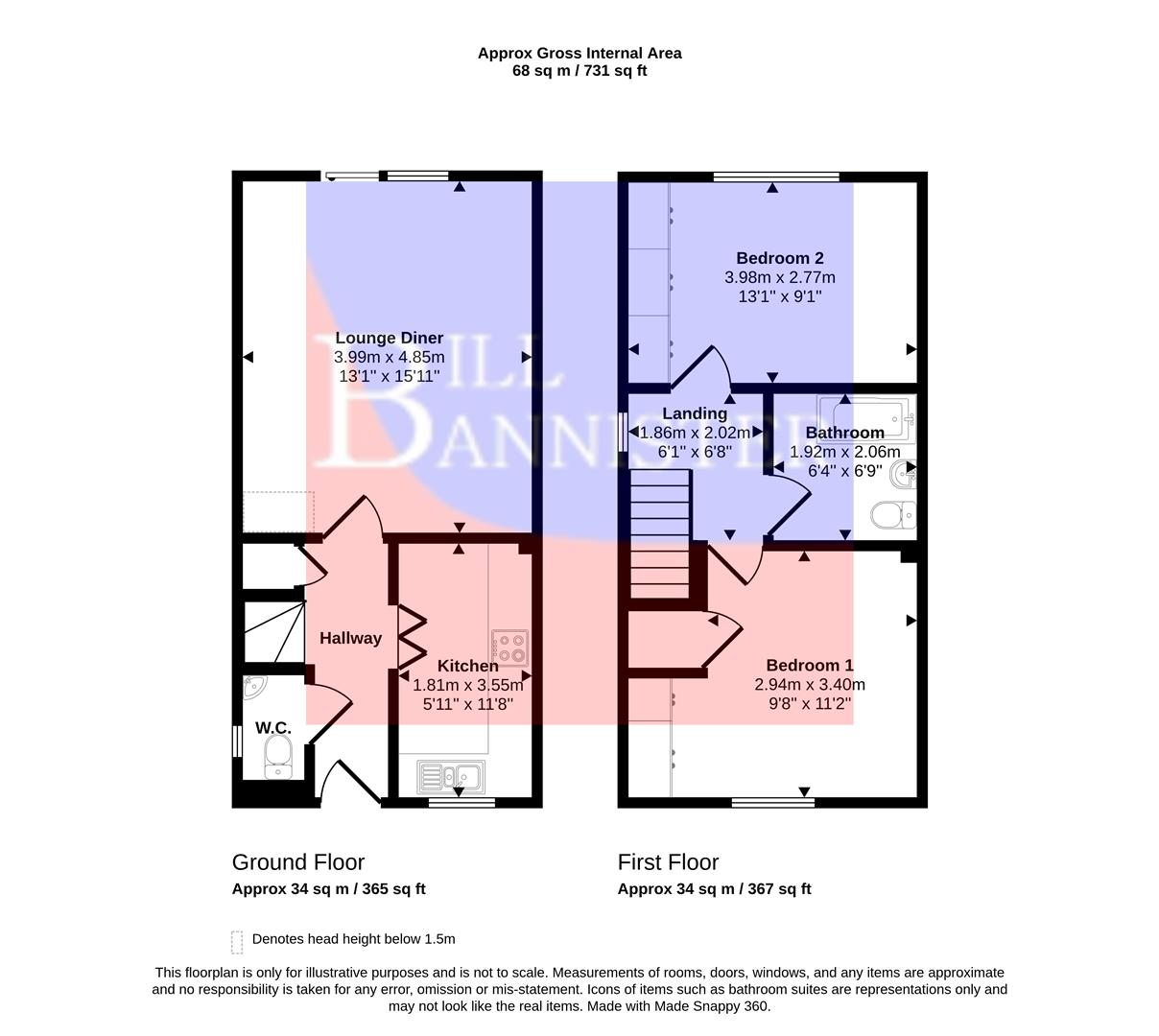 Homefield Park, Redruth floorplan