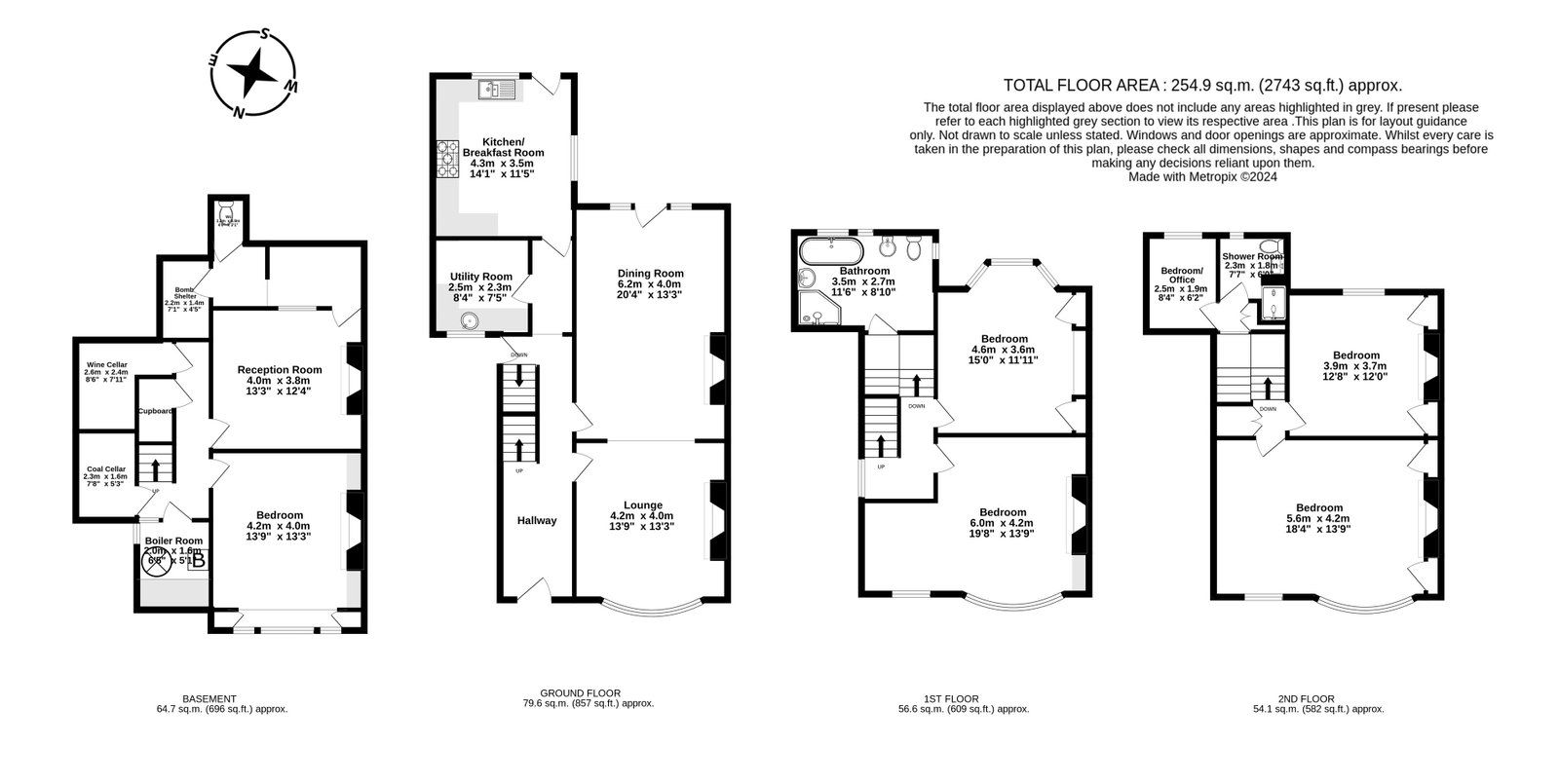 46, Vale Square, Ramsgate floorplan