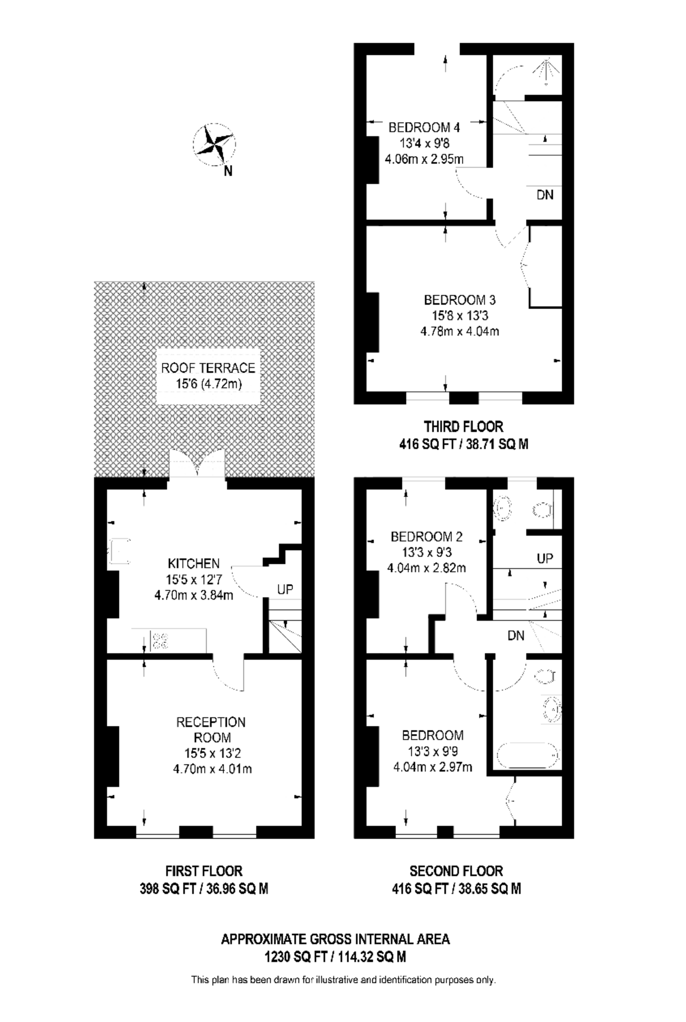 Hildreth Street, Balham floorplan