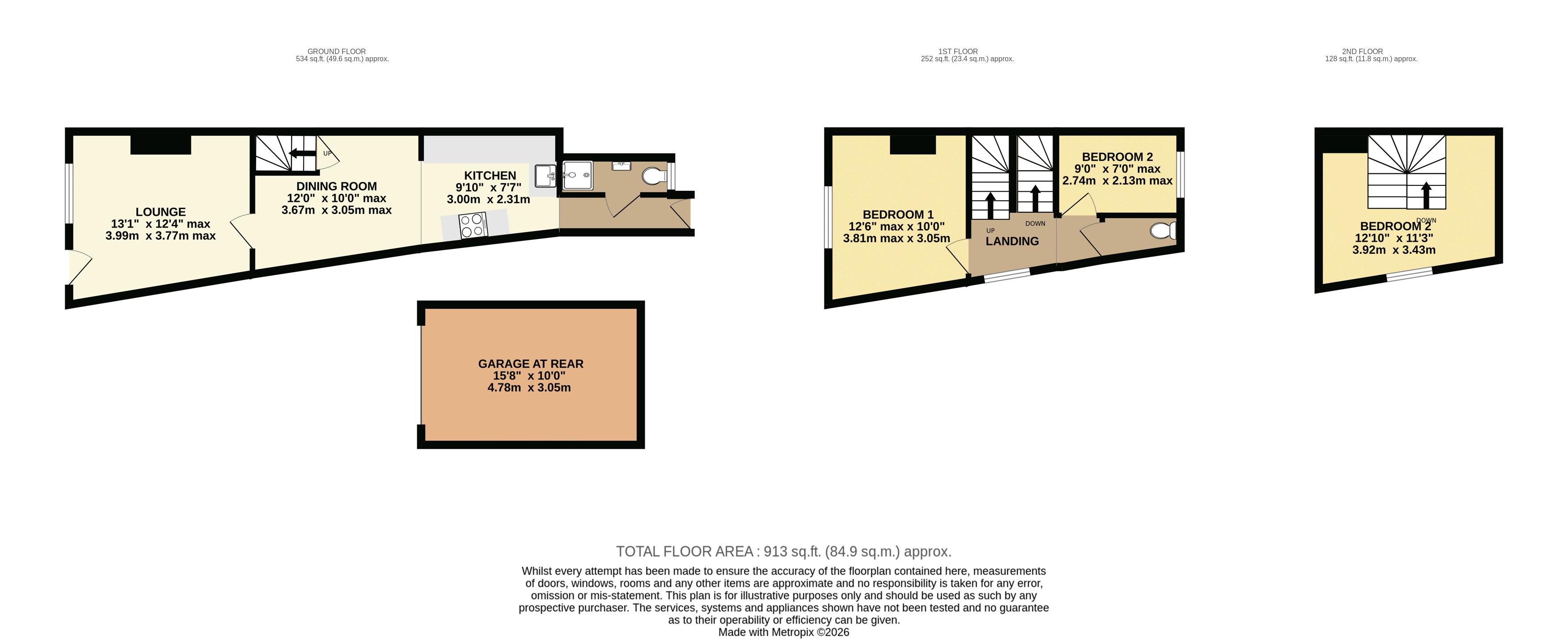 28 Victoria Street, West Parade, Lincoln floorplan