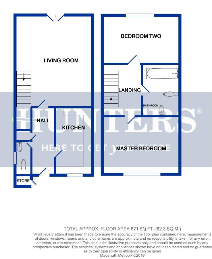 2 Bedrooms Terraced house for sale in Troydale Park, Pudsey LS28