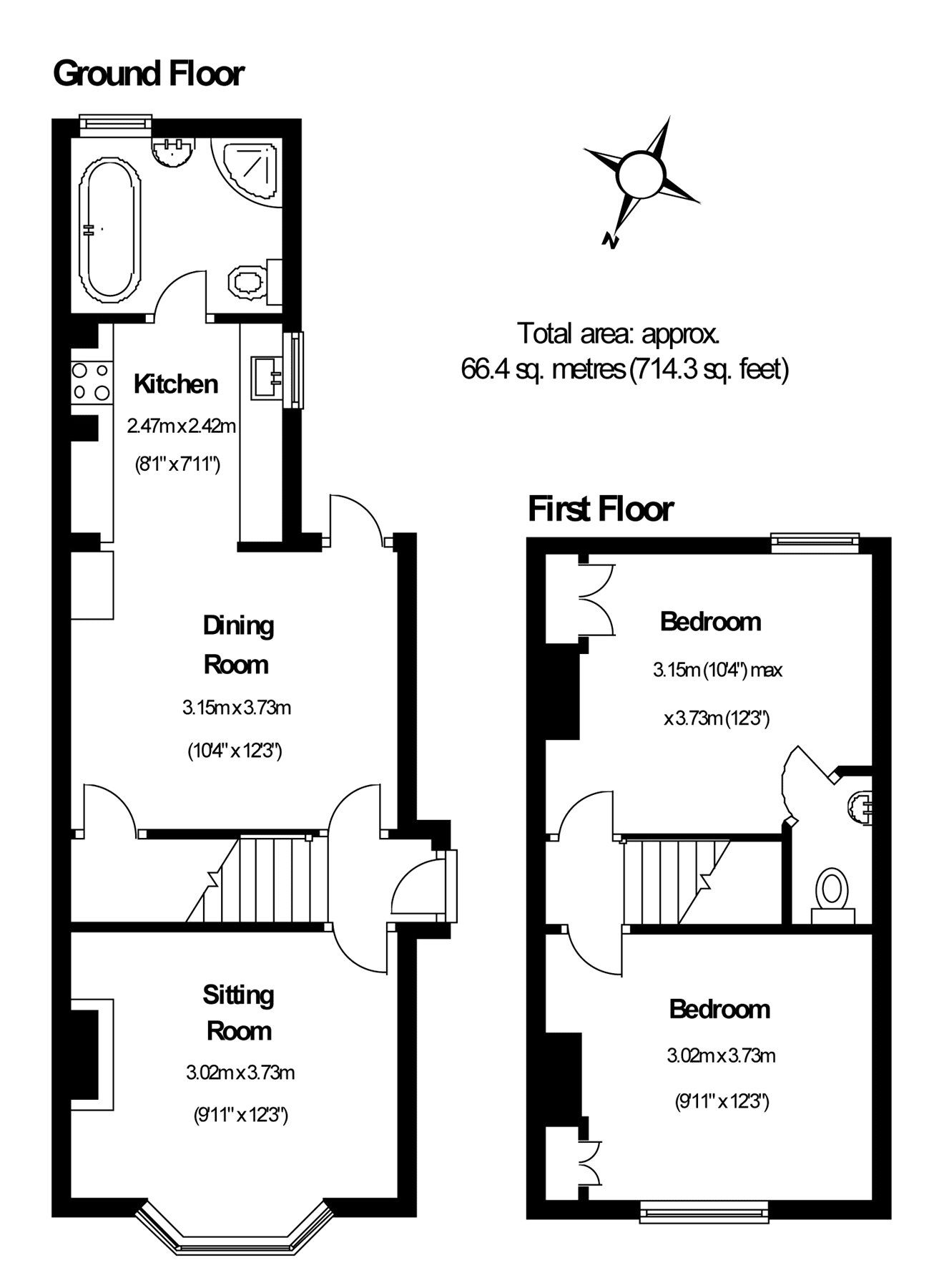 2 Bedrooms Semi-detached house for sale in Horsell, Woking, Surrey GU21