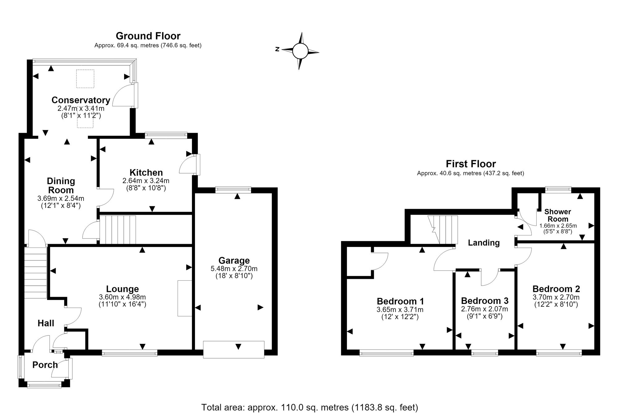 34 Penrith Close, Frodsham floorplan