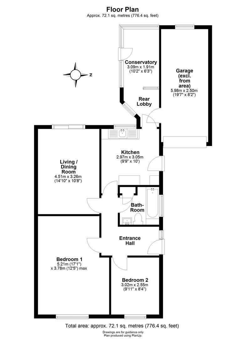 6, Camps Close, Cambridge floorplan