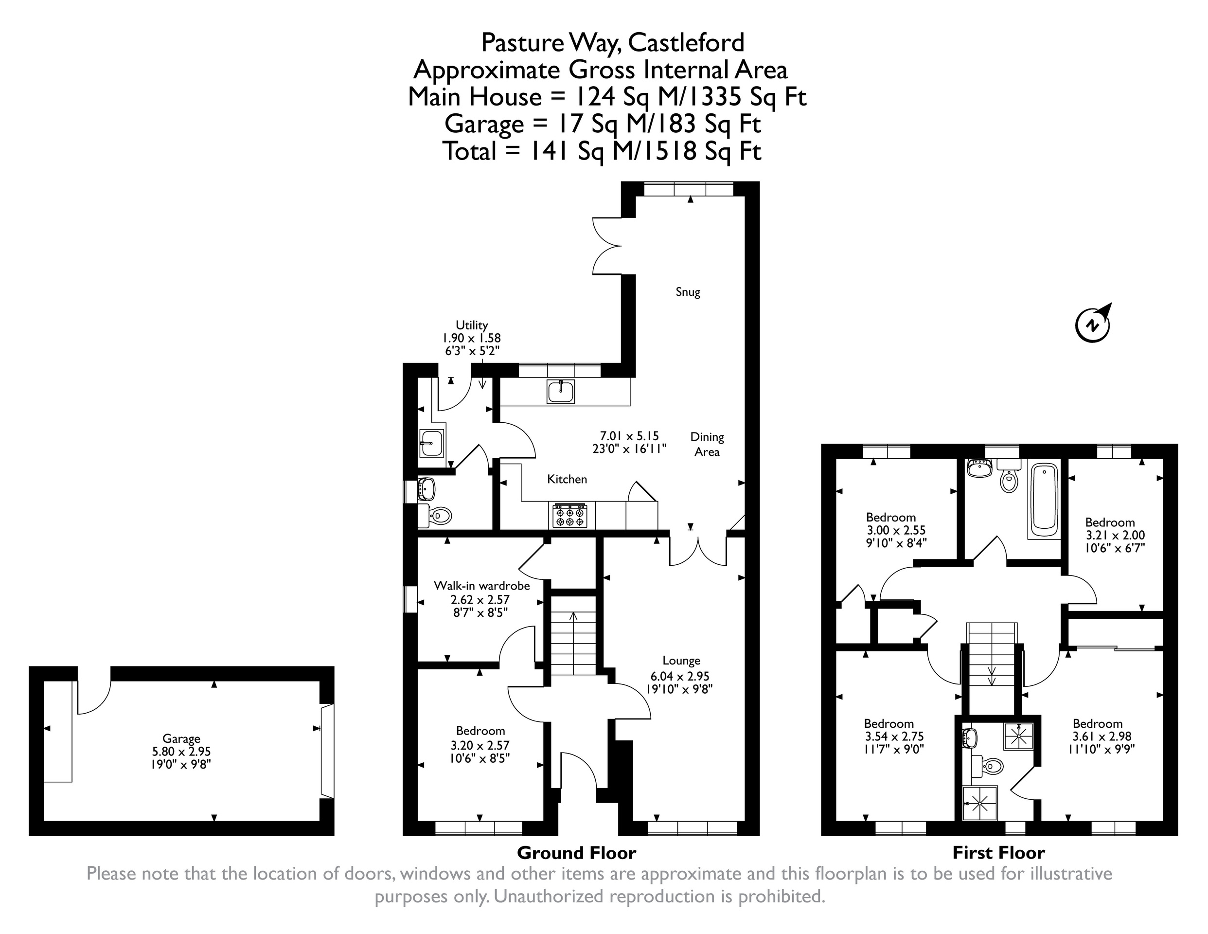 Pasture Way, Castleford, West Yorkshire floorplan