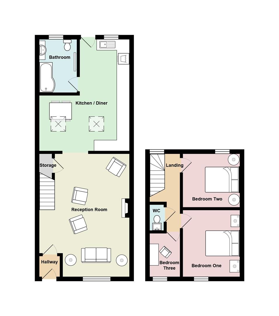 River Street, Maesteg CF34, 3 bedroom terraced house for sale