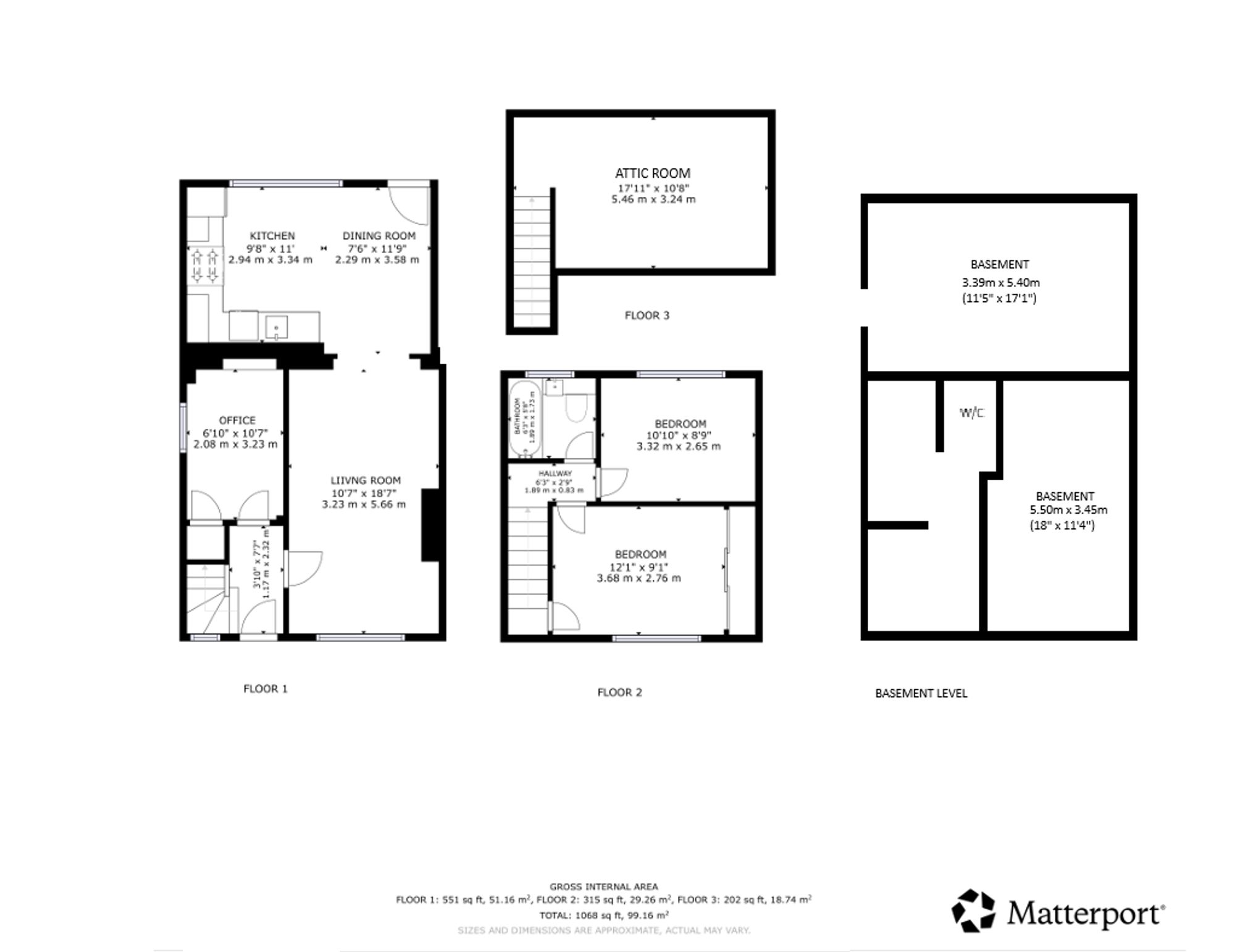 7 Eskdale Road, Glasgow floorplan