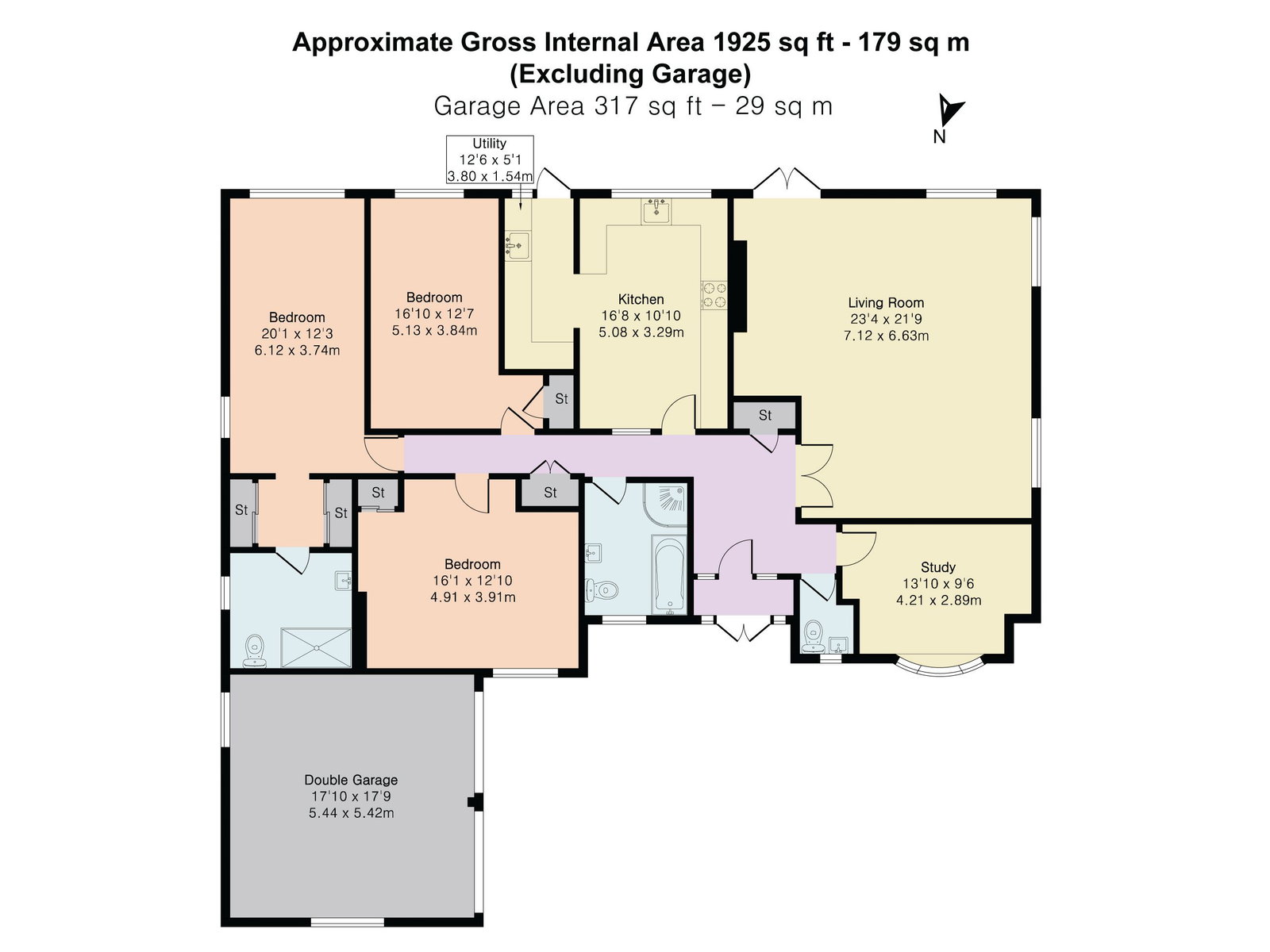 Twin Gates, Guildford Road, Leatherhead floorplan