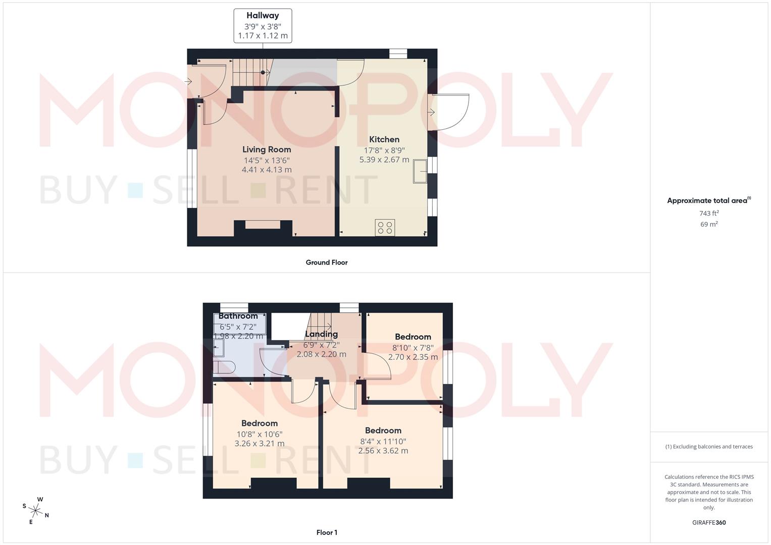 114, Council Street, Wrexham floorplan