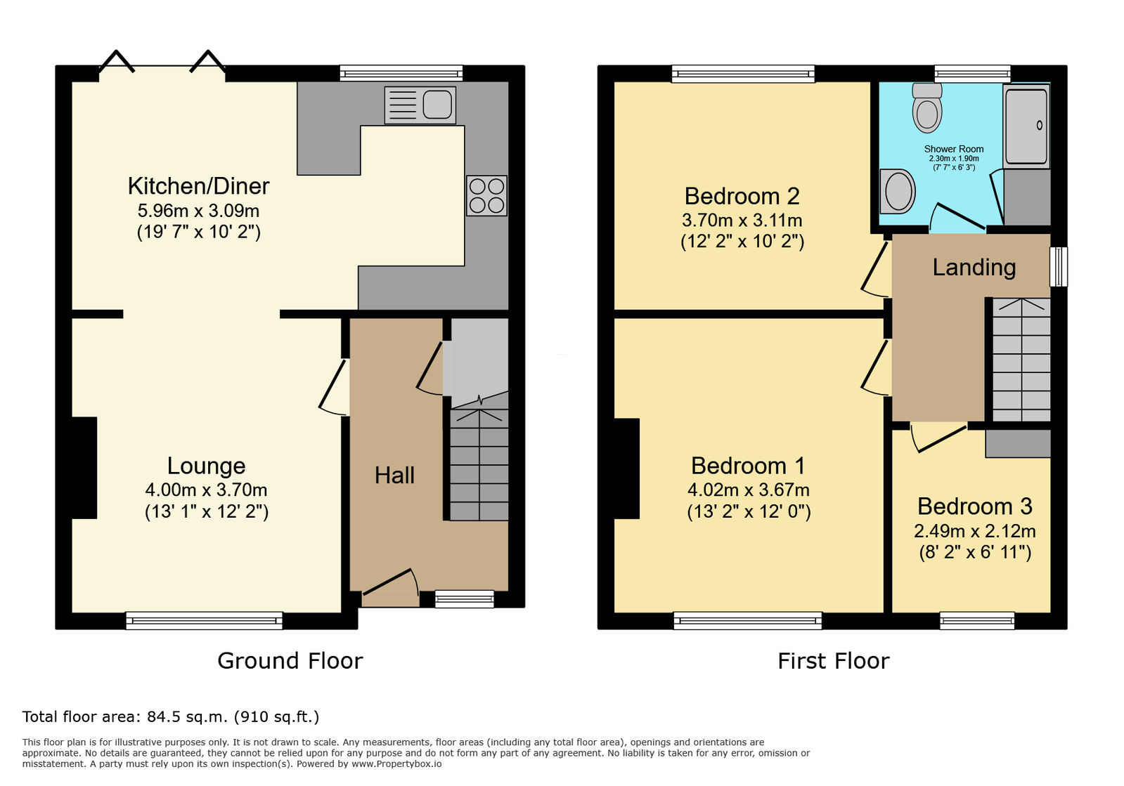 72, Courtneys, Selby floorplan