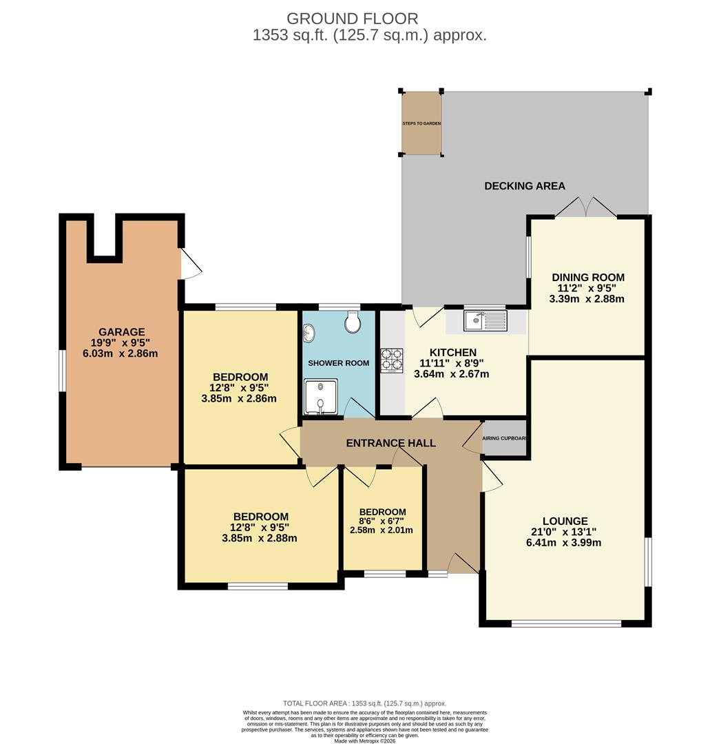 9, Greenmeadow Drive, Caldicot floorplan