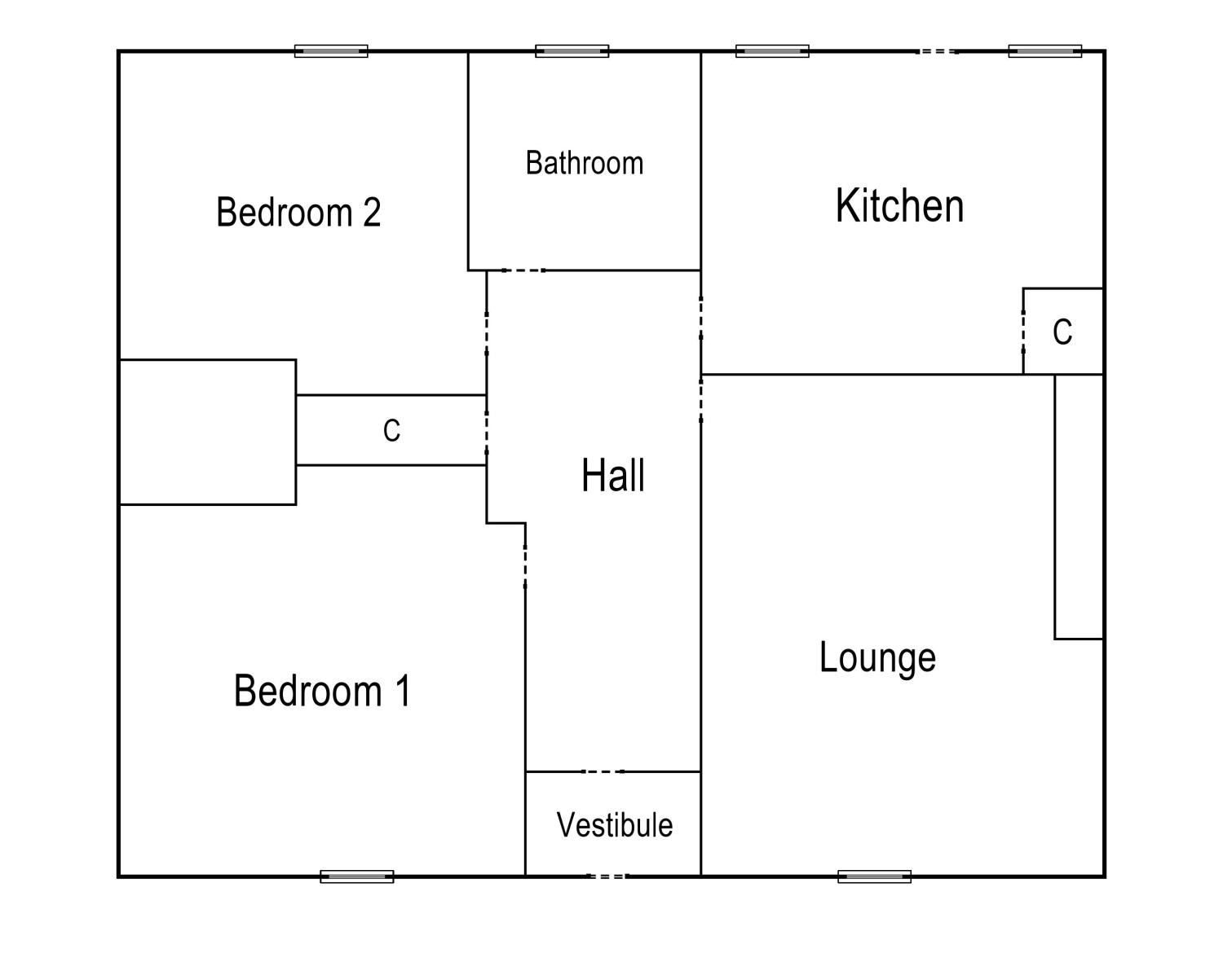 Calder Avenue, Caldercruix, Airdrie, North Lanarkshire ML6, 2 bedroom