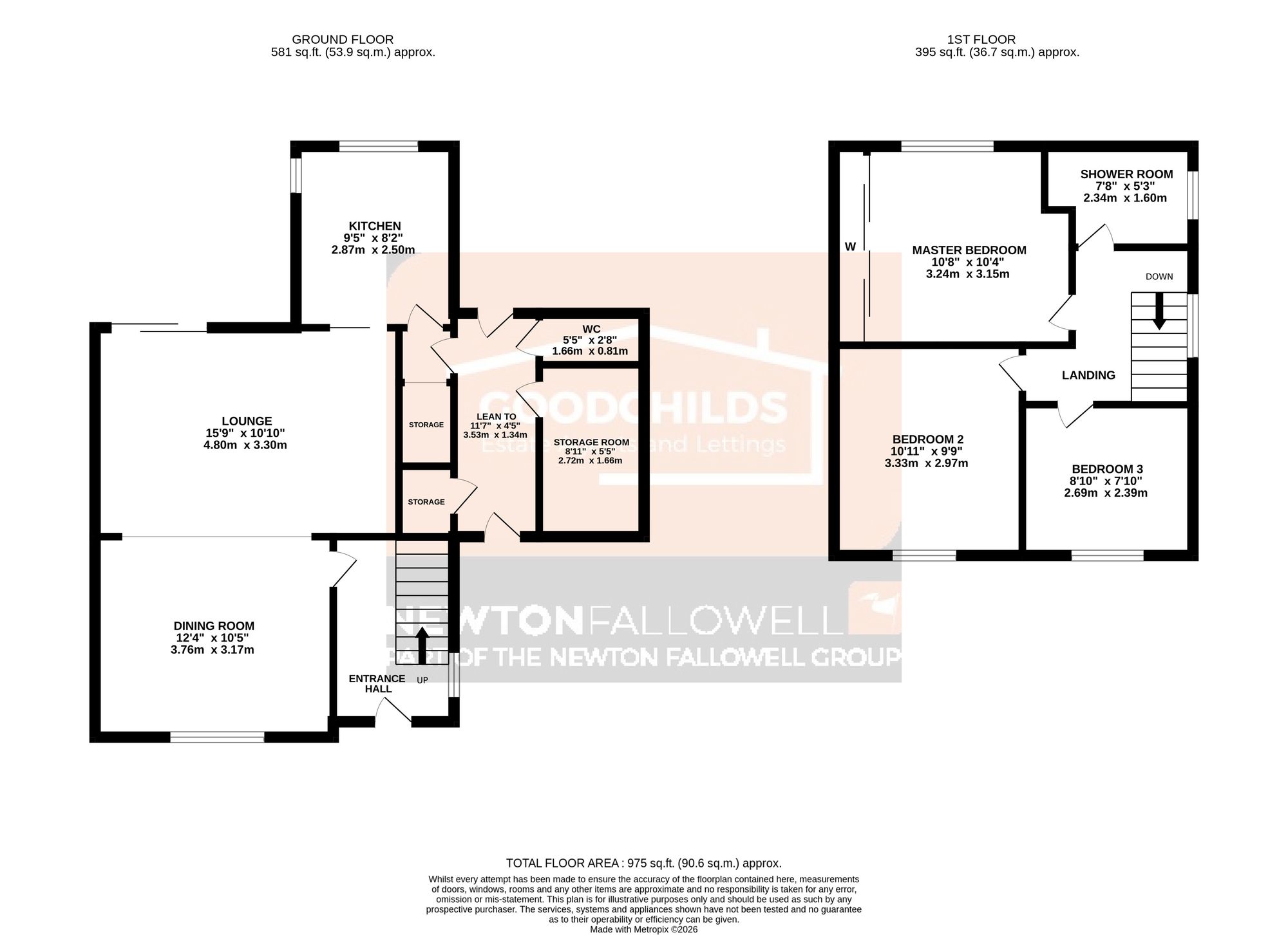 10 West View, Stoke-On-Trent floorplan