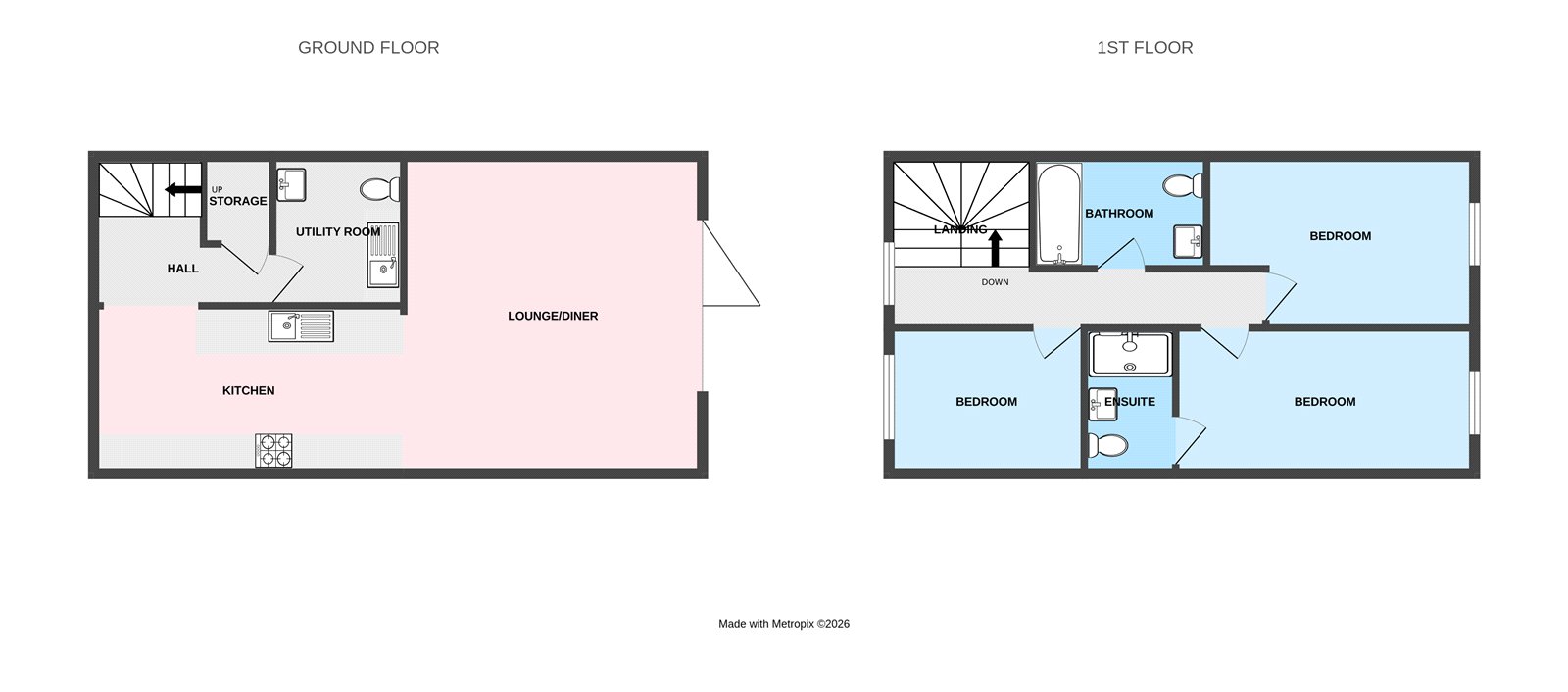 Mill Road, Shropshire floorplan
