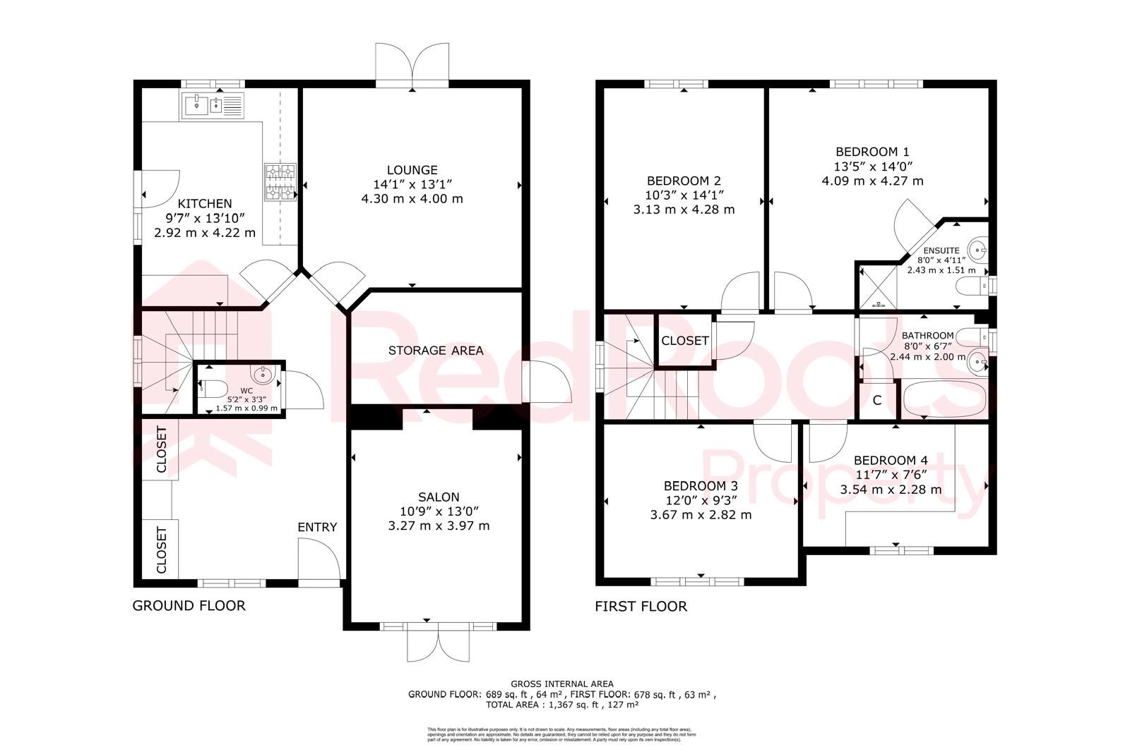 9 Blackbird Grove, Woodlands, South Yorkshire floorplan
