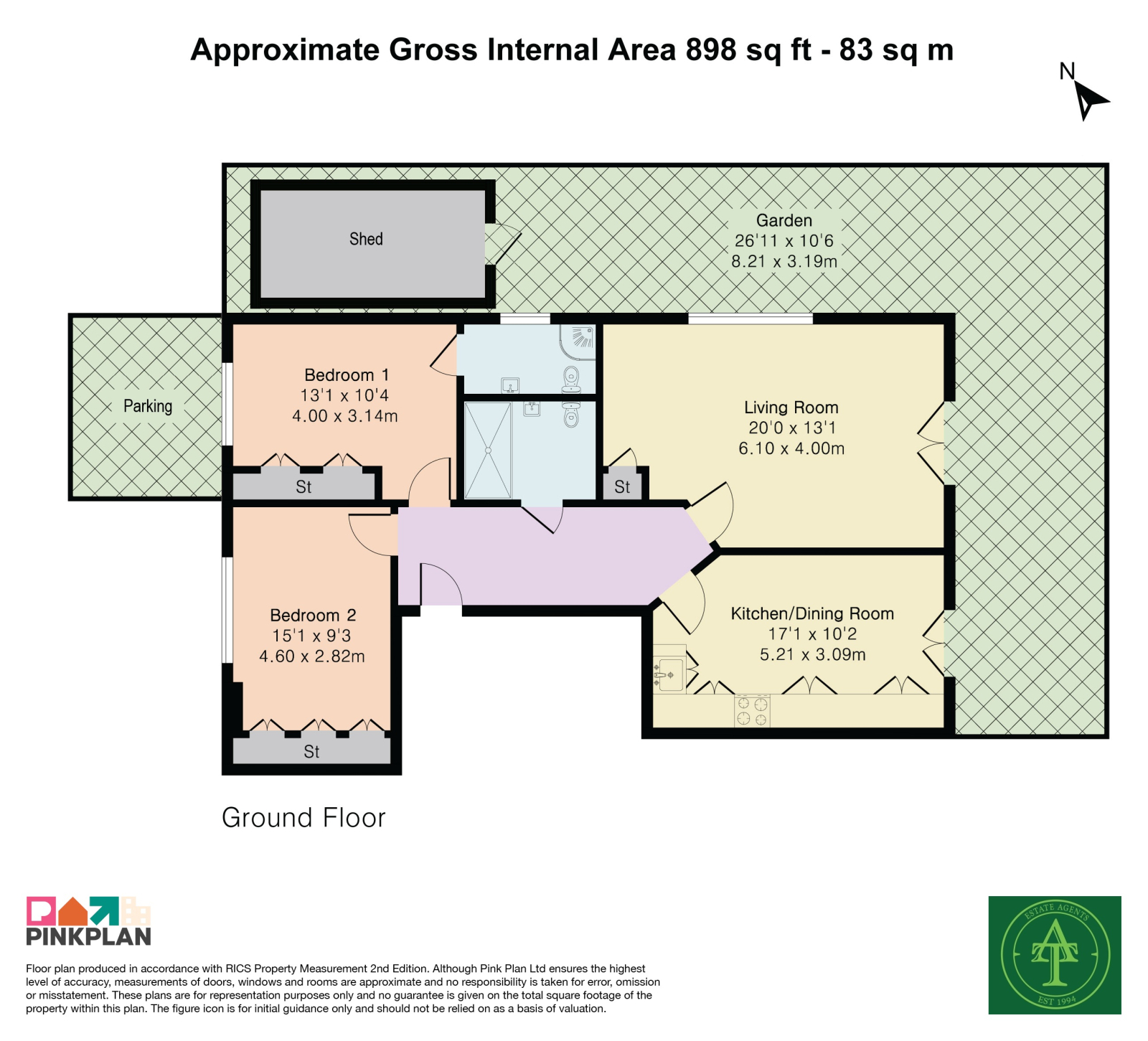 1 Camelia Court, 27, Old Farm Avenue, LONDON floorplan