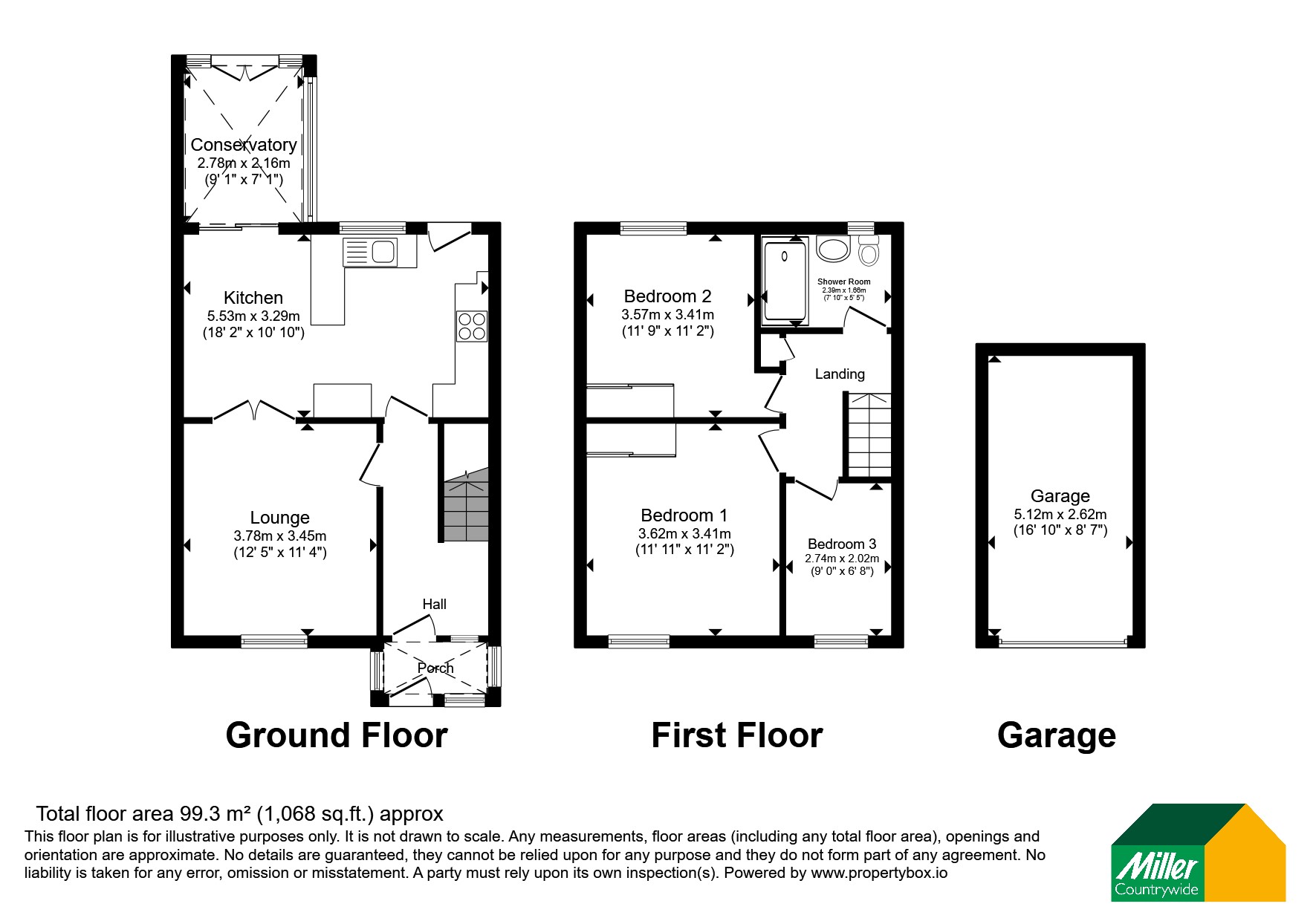 44, Longpark Way, Cornwall floorplan