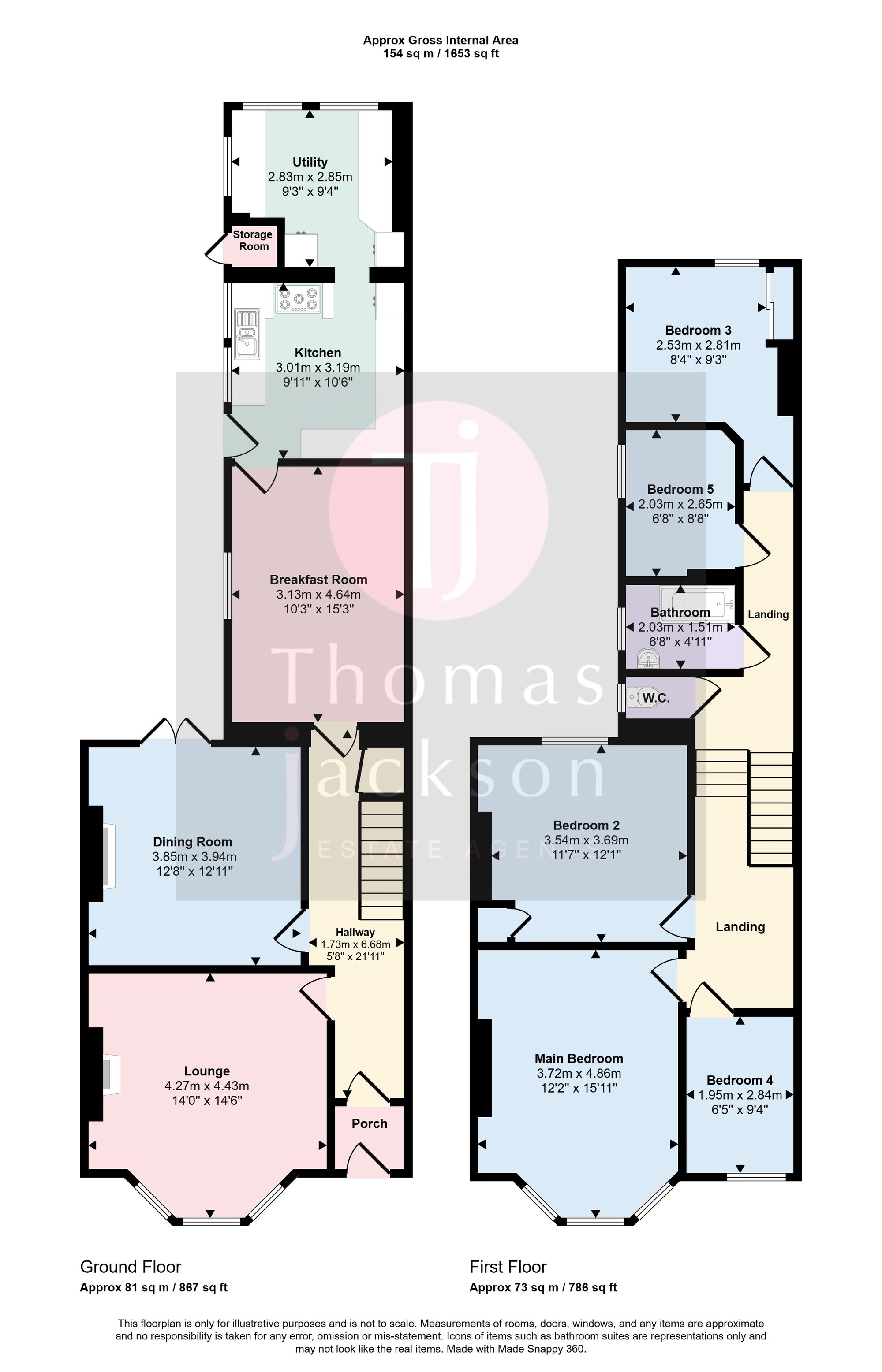 28 Warwick Road, Margate floorplan