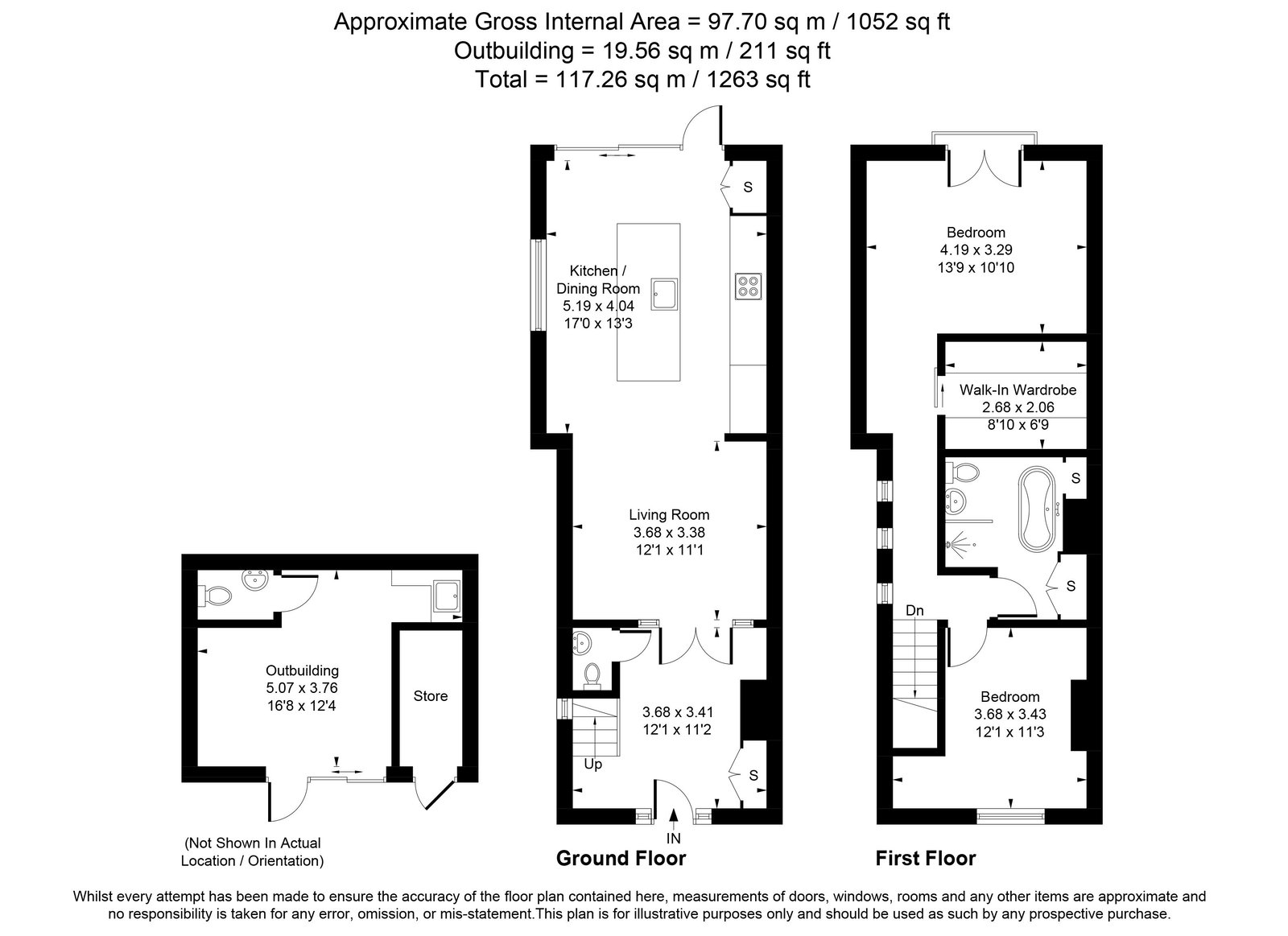 Brox Road, Chertsey floorplan