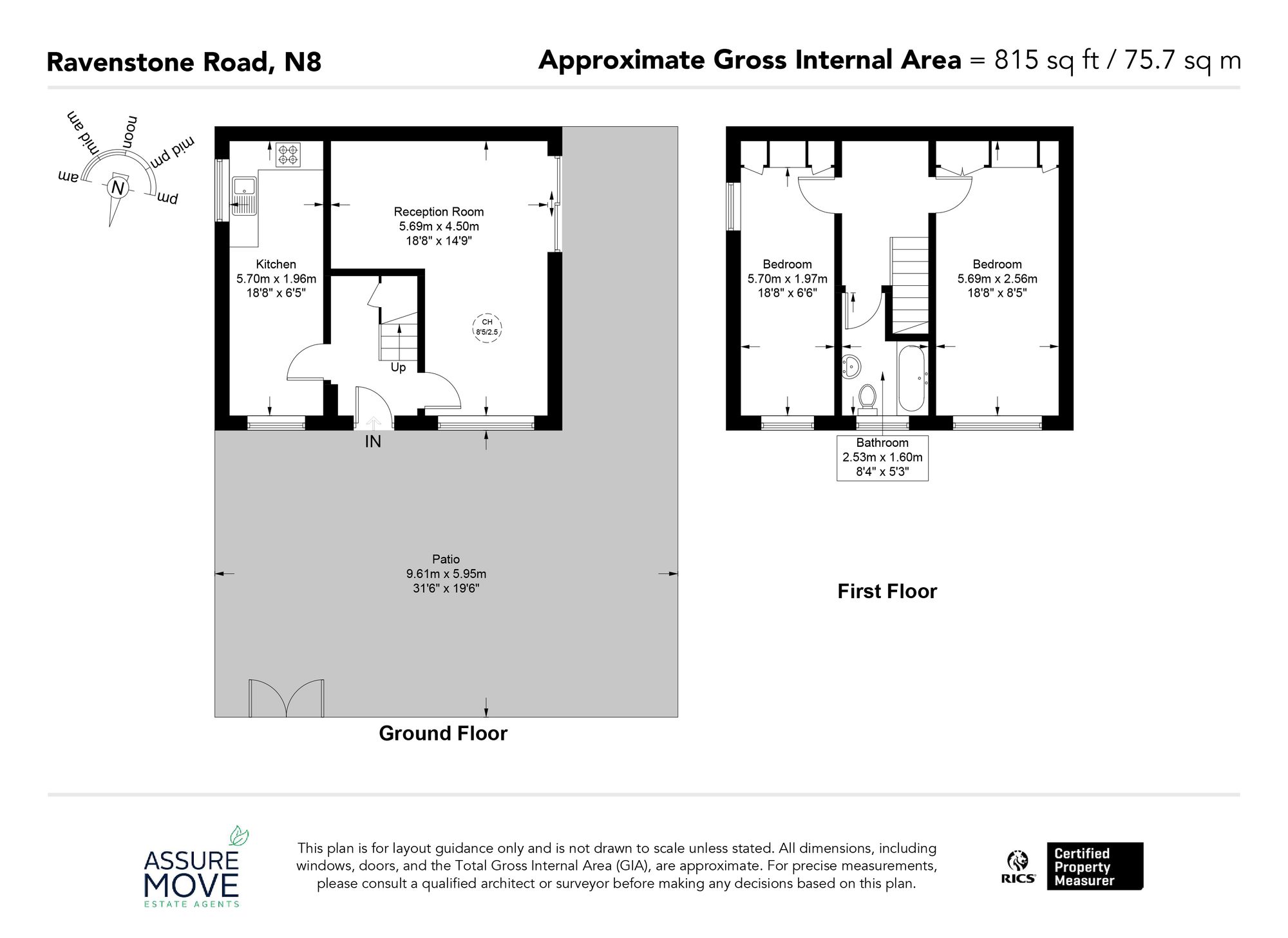 33 Ravenstone Road, London floorplan