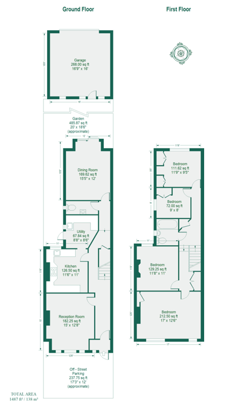 44, Elvendon Road, Bounds Green floorplan