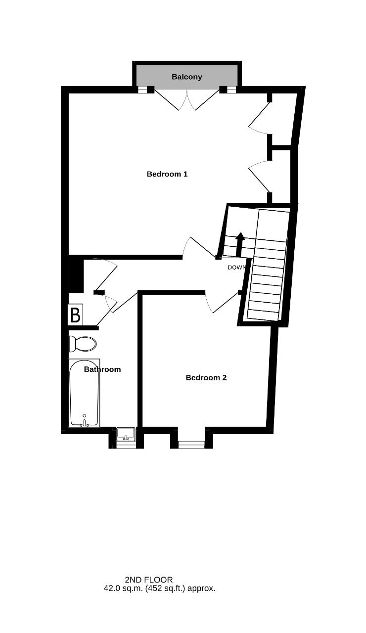 8, Sandwich Road, Dover floorplan