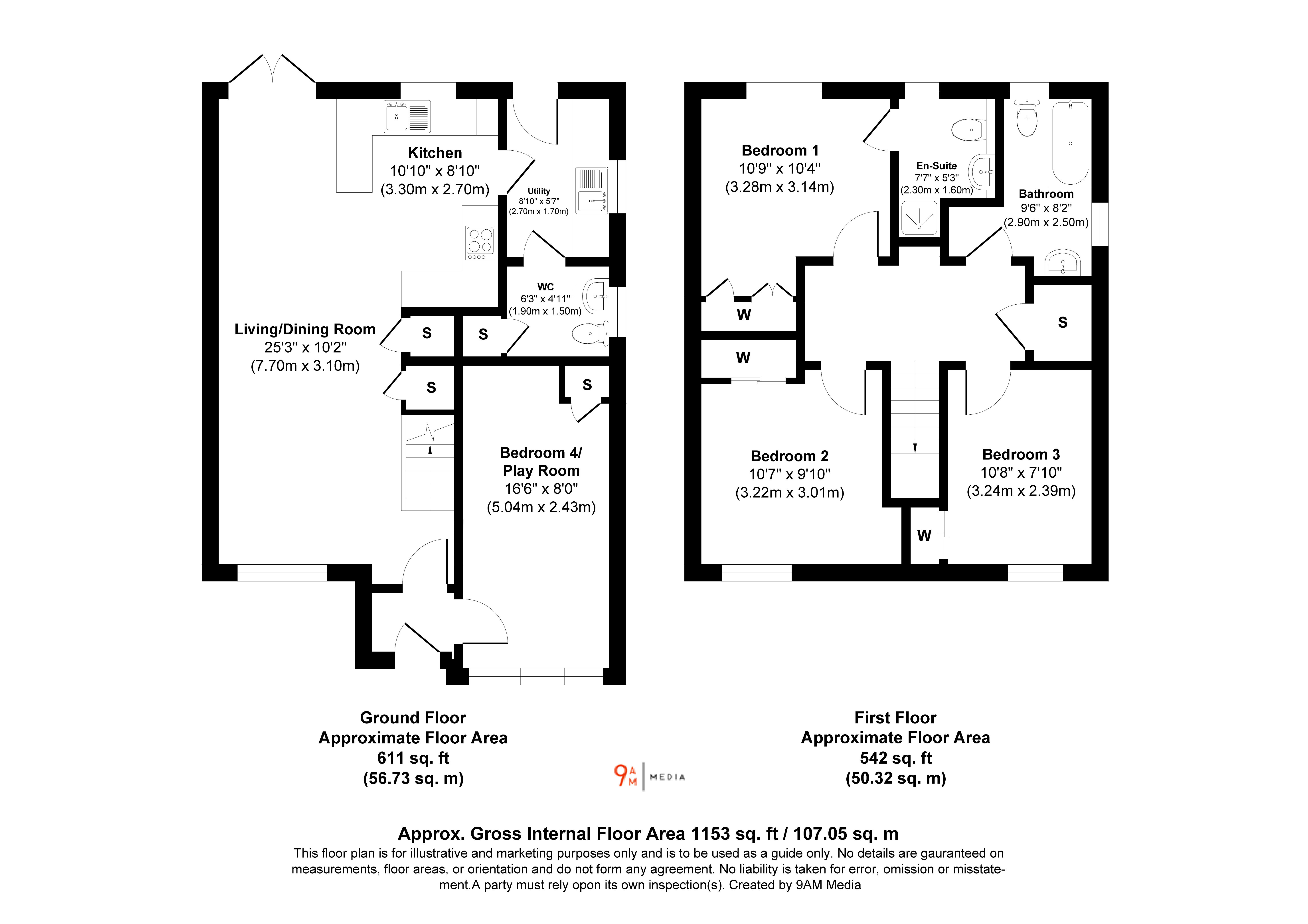 1, Constantine Place, Dunfermline floorplan