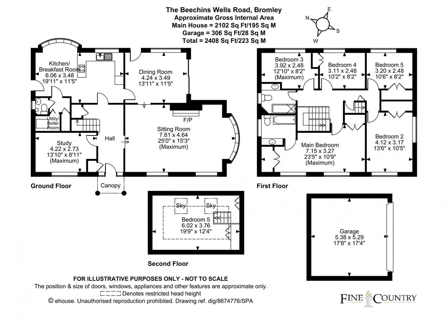 The Beechins, Wells Road, Bromley floorplan
