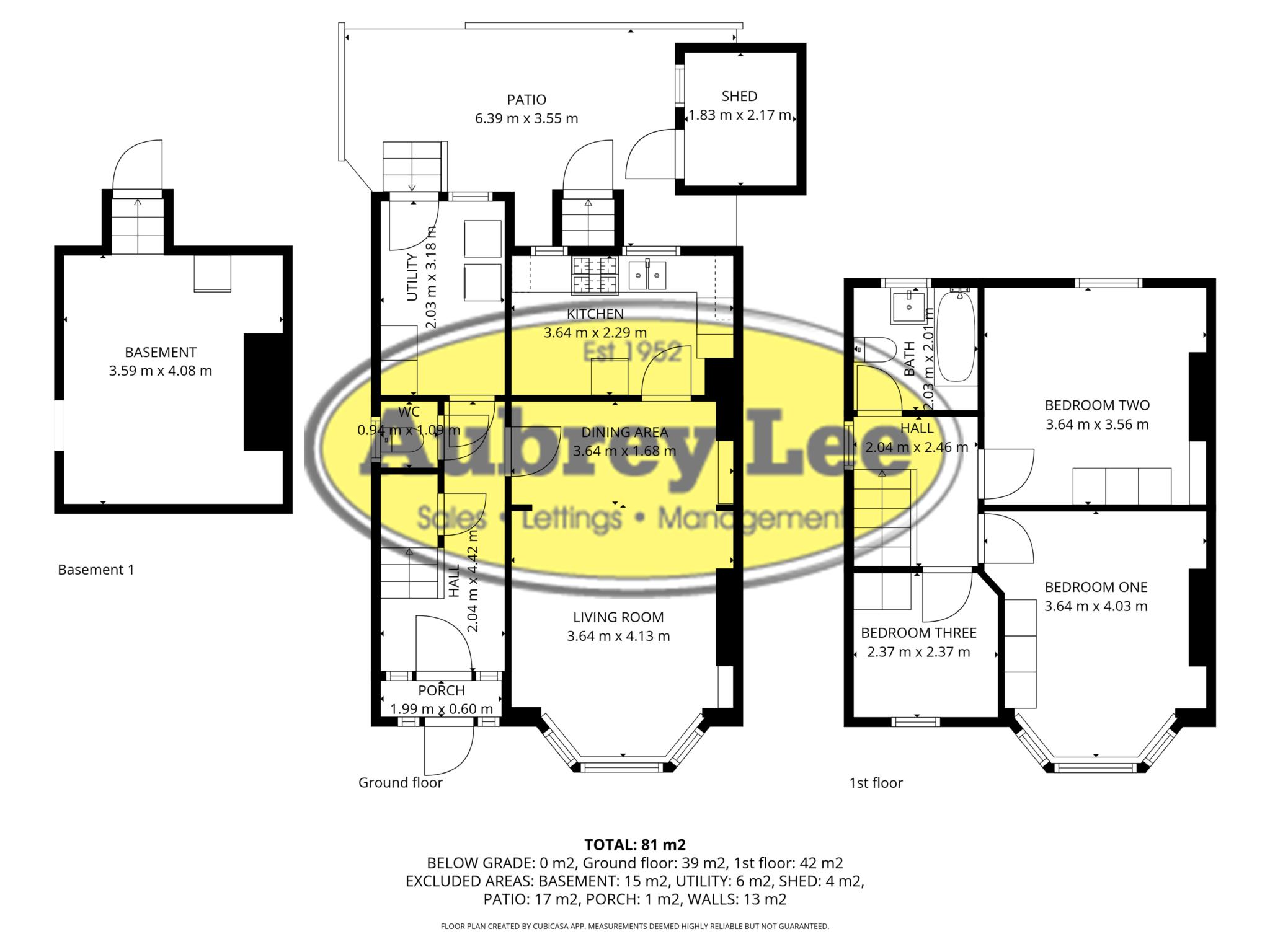 58, Richmond Avenue, Manchester floorplan