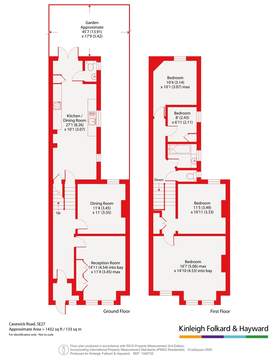 59, Casewick Road, London floorplan