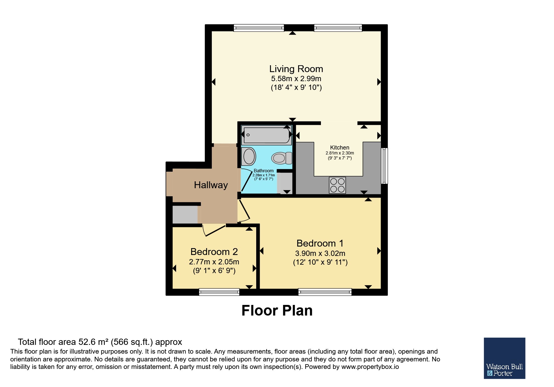 55, Westminster Lane, Isle of Wight floorplan
