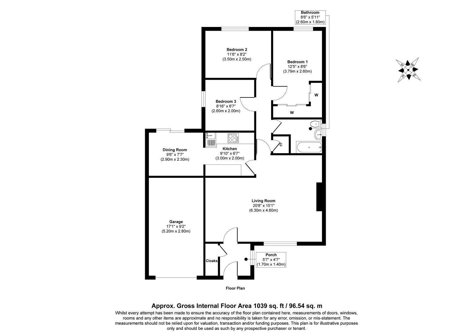 19, Farringdon Road, Warrington floorplan