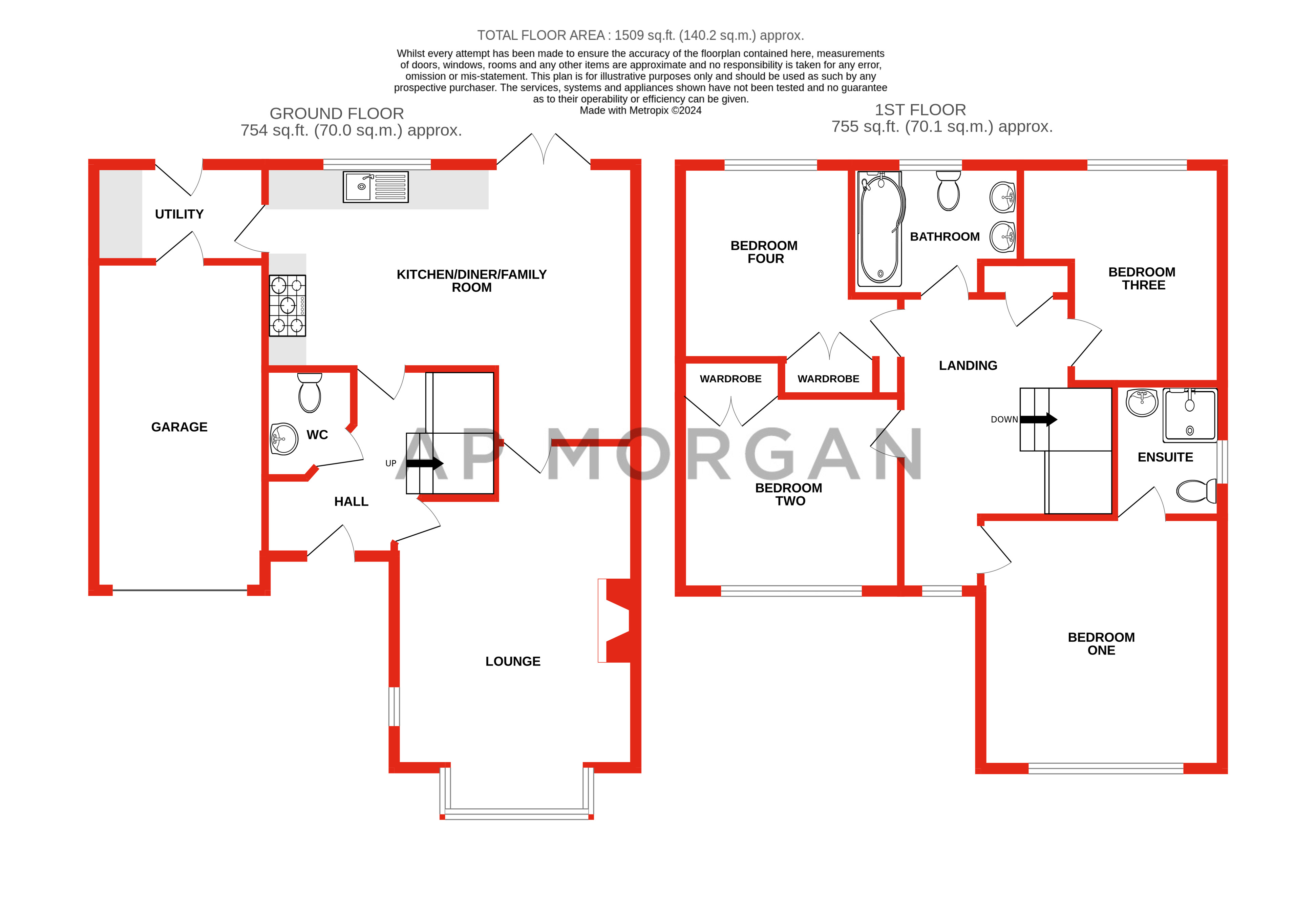 Royal Worcester Crescent, Bromsgrove, Worcestershire B60, 4 bedroom