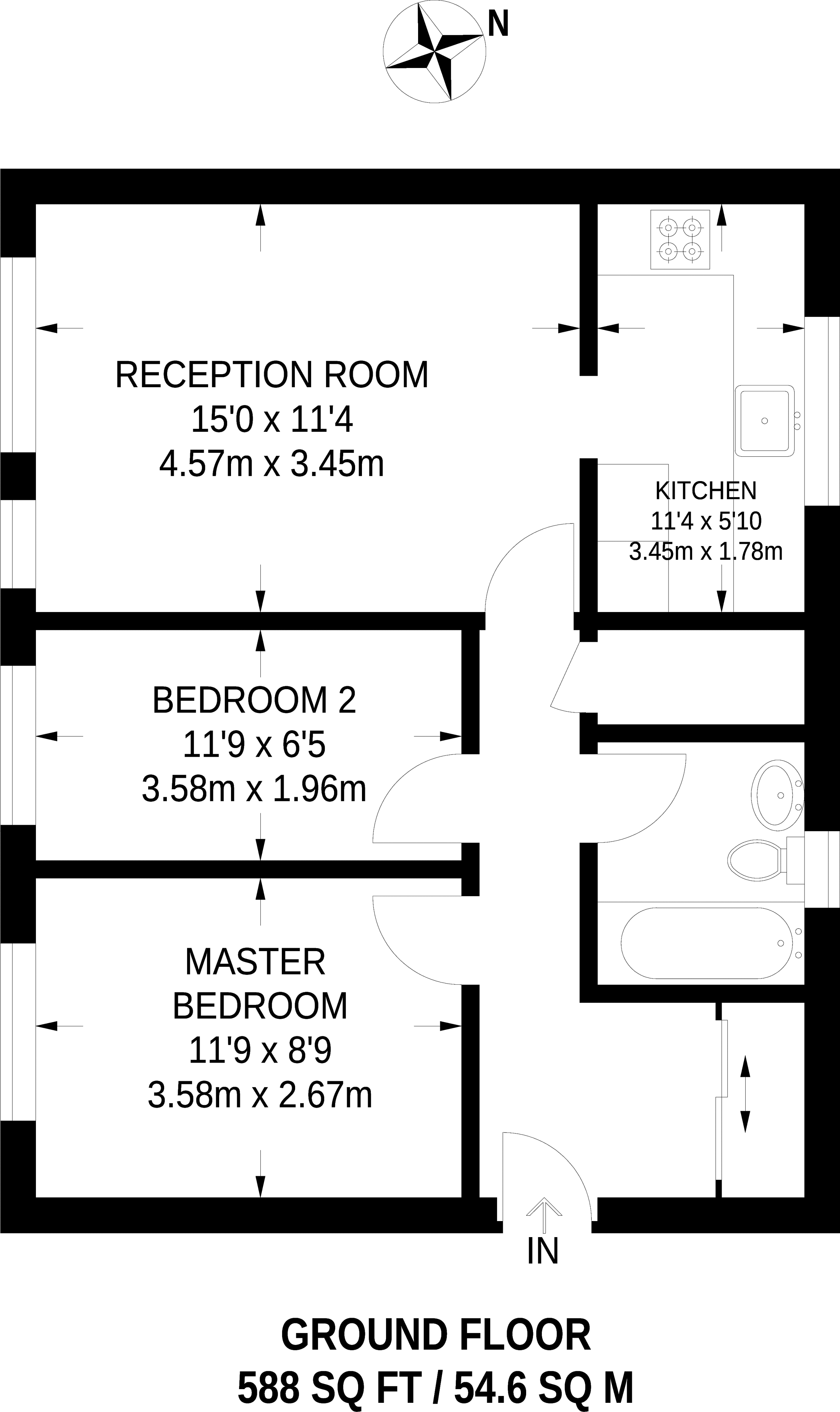 2 Bedrooms Flat for sale in Monarch Mews, Streatham Common SW16
