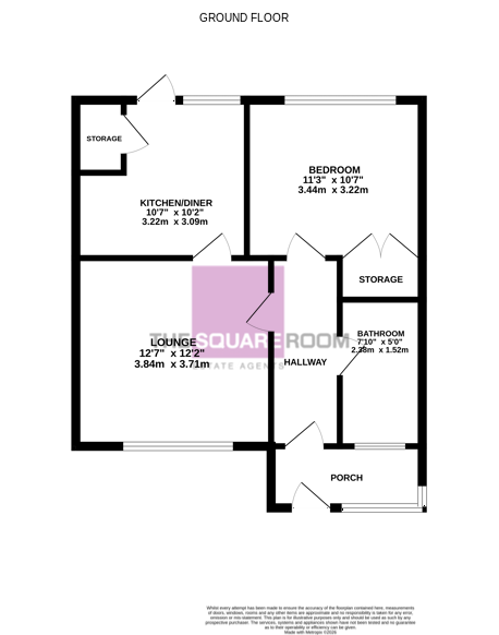 9, Broadhurst Road, Cleveleys floorplan