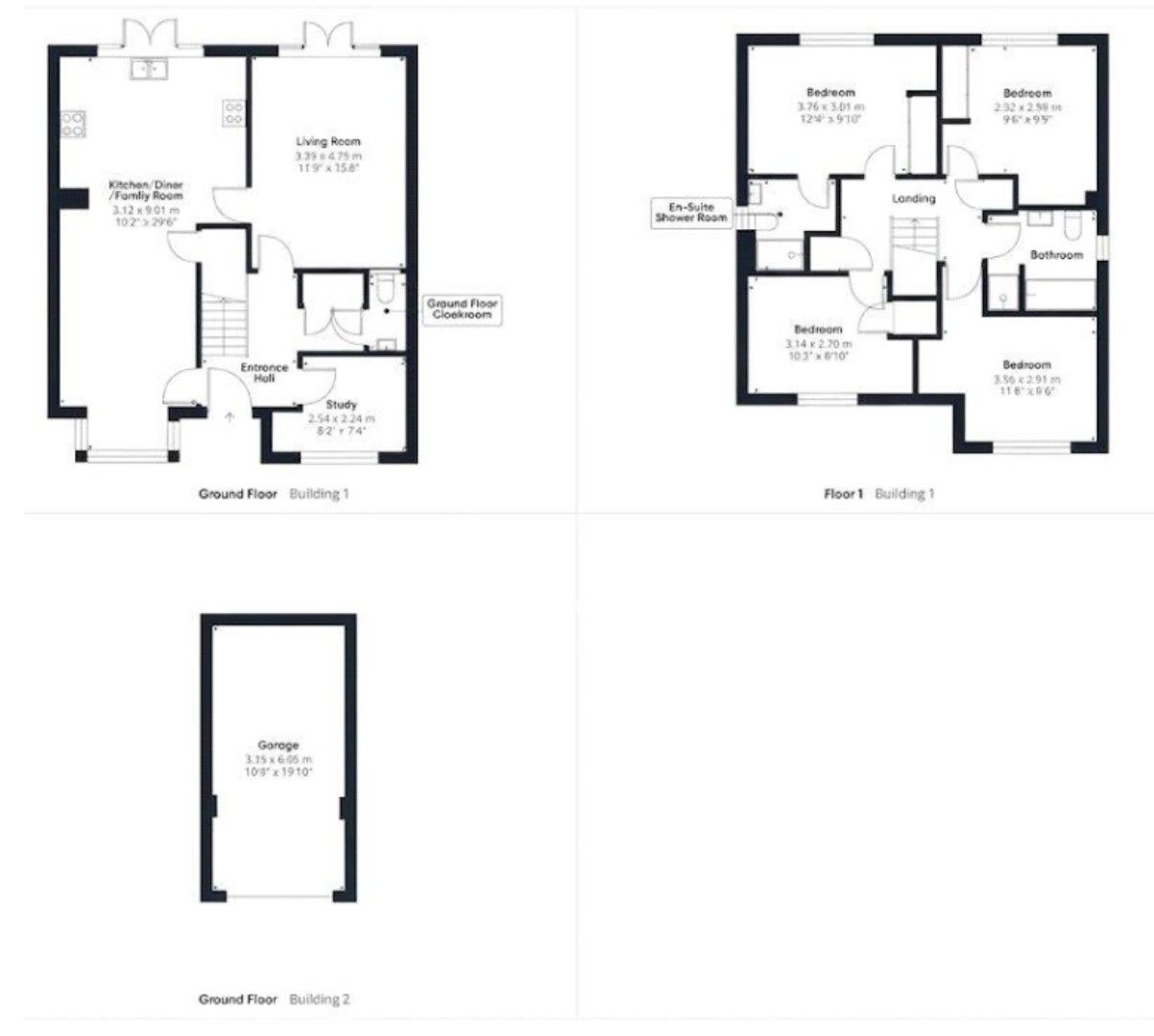 11, Deer Walk, Stowmarket floorplan