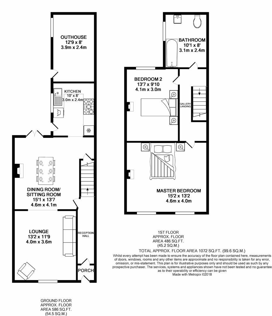 2 Bedrooms Terraced house for sale in Preston Road, Clayton-Le-Woods, Chorley PR6