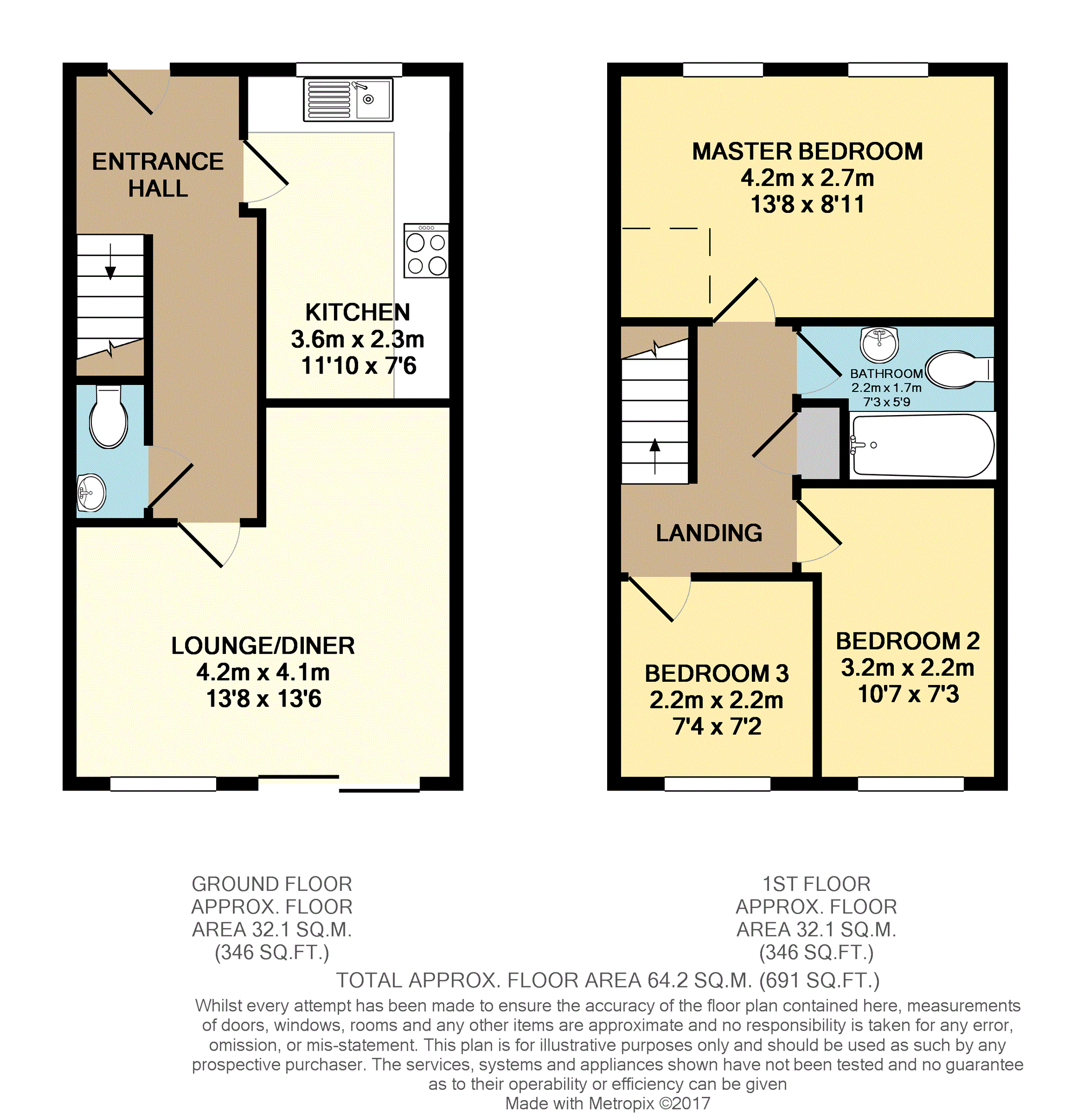 3 Bedrooms Semi-detached house to rent in Gladedale Avenue, Leeds LS8