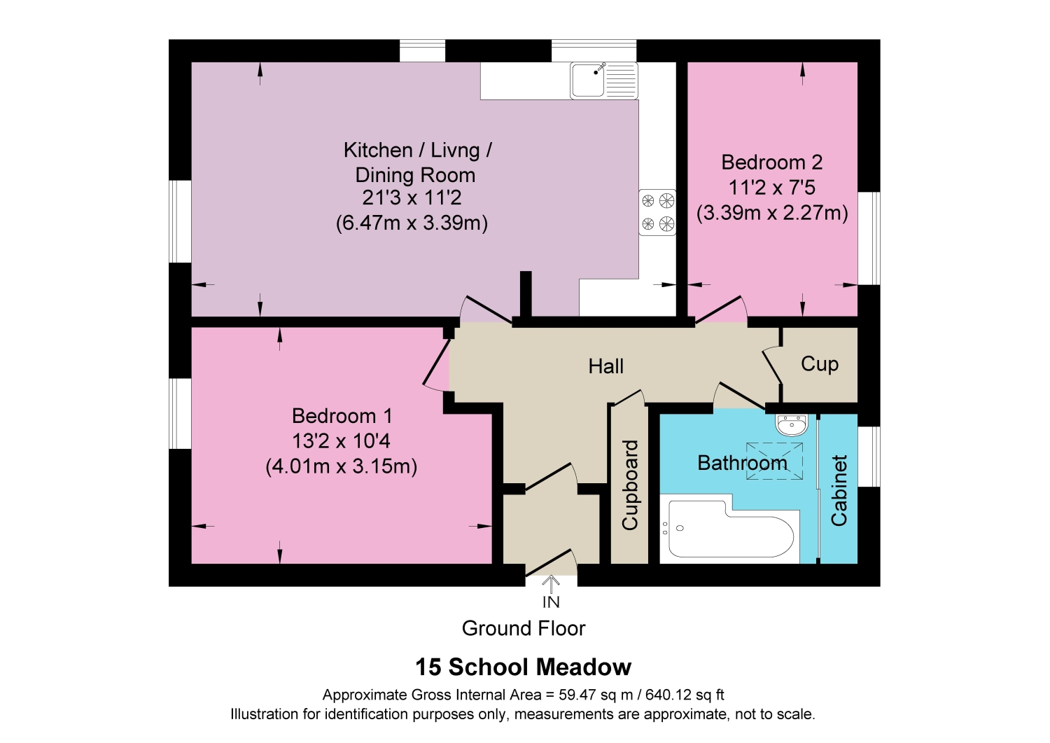15, School Meadow, Guildford floorplan
