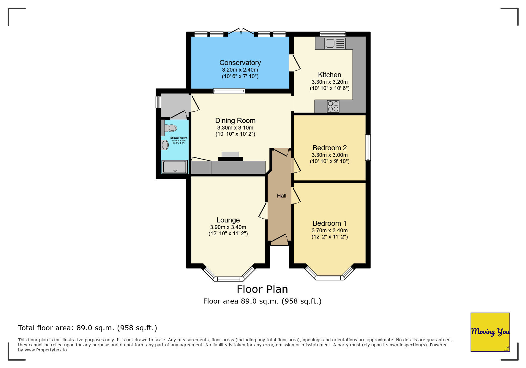Crud Yr Awel, Swansea floorplan