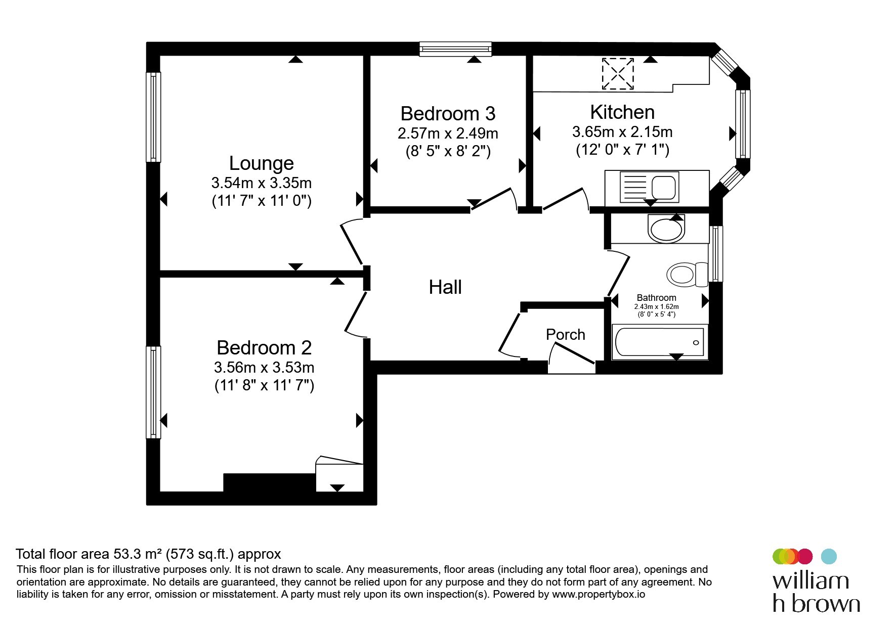 Flat 27, Clevedon House, Prince Of Wales Road, CROMER floorplan