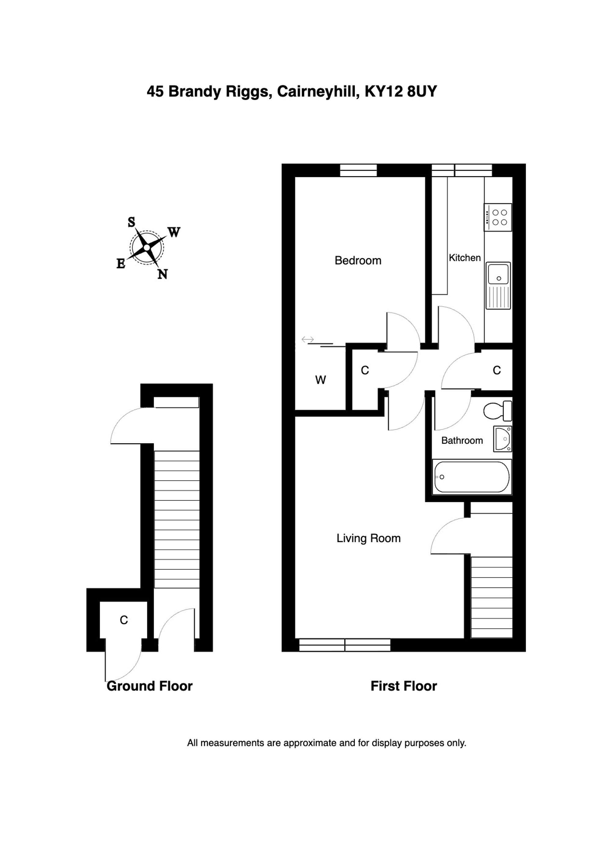 45 Brandy Riggs, Dunfermline floorplan
