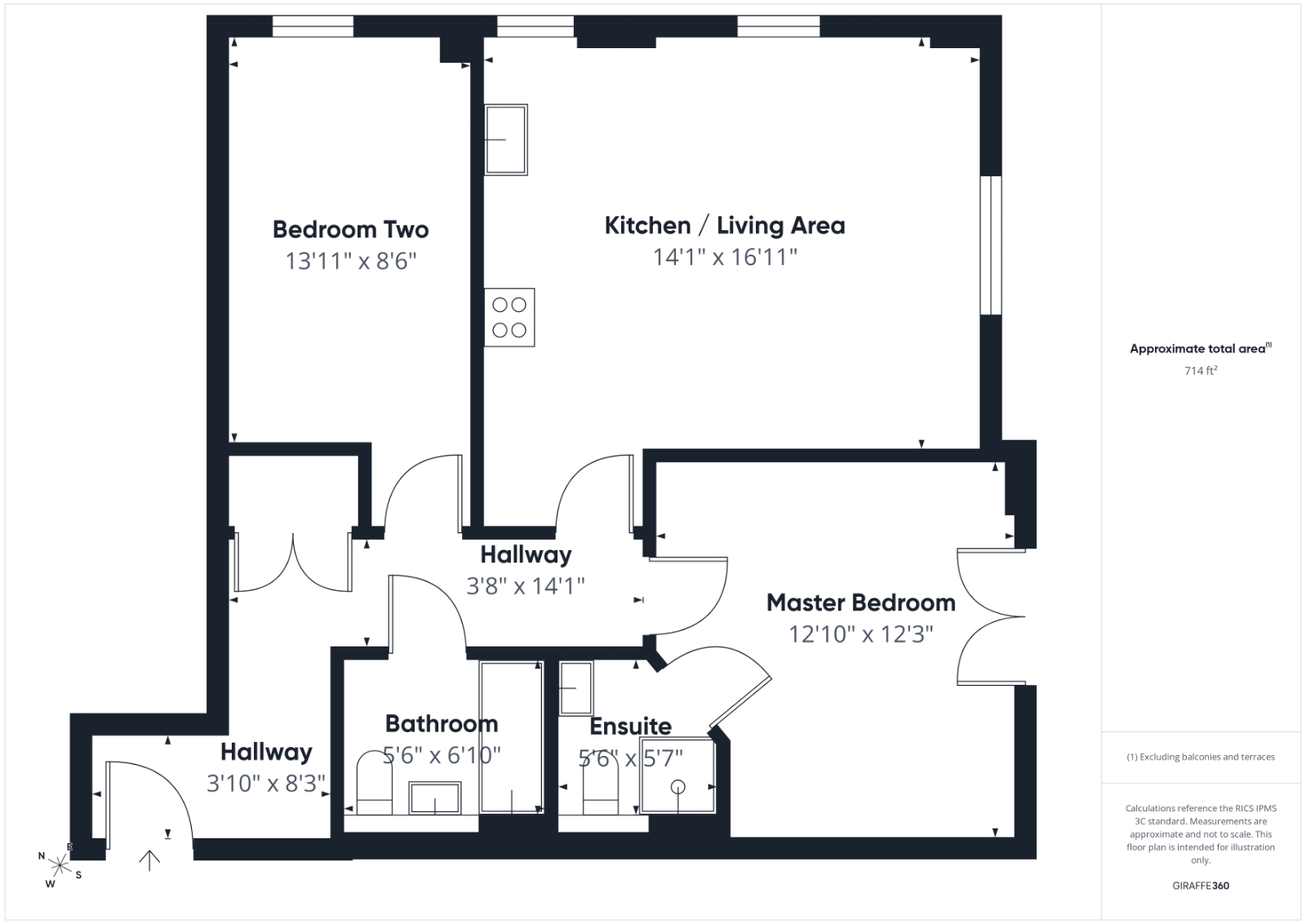 95, Fleming Place, Bracknell floorplan