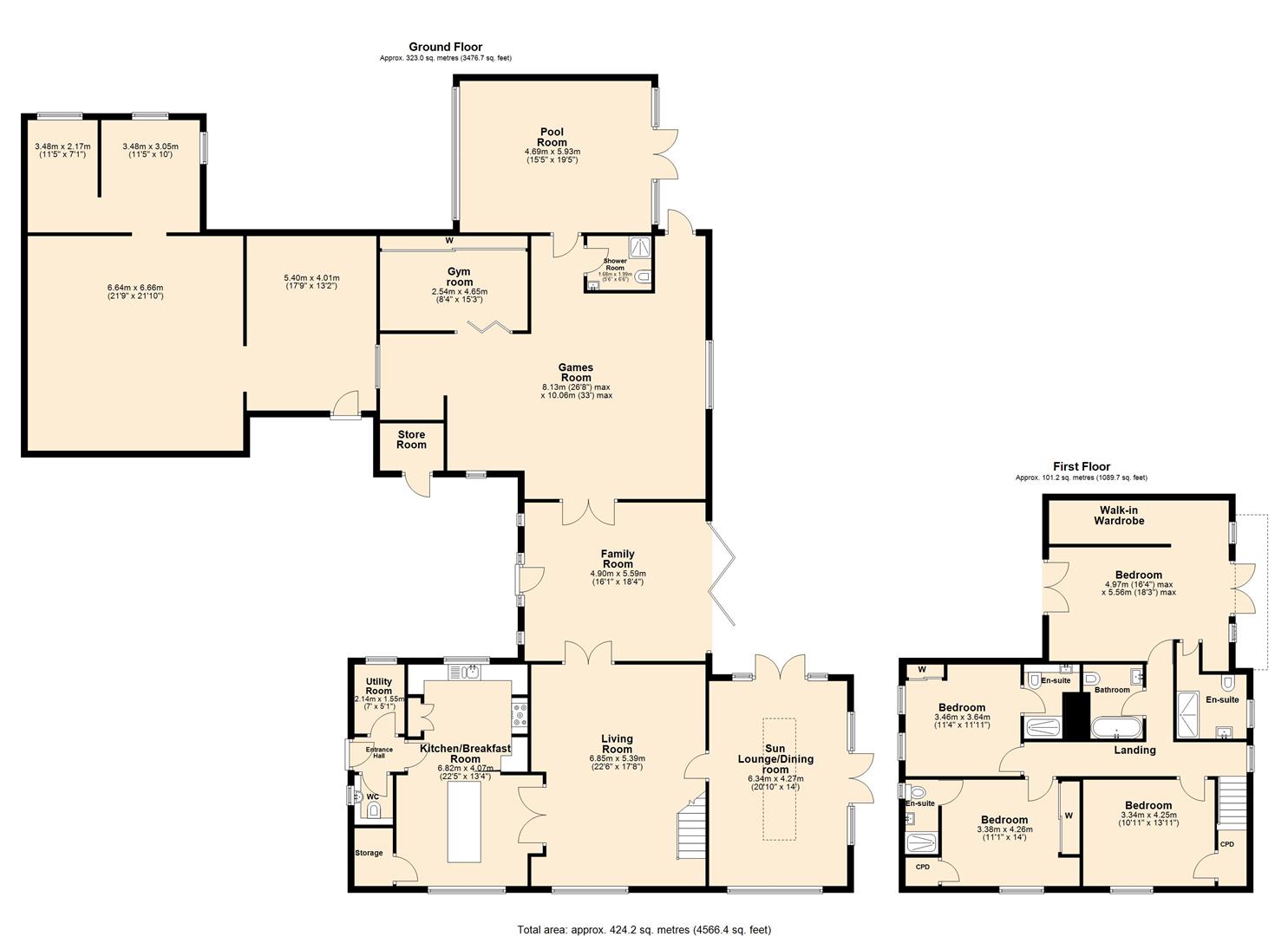 Nettleworth Cottage, Leeming Lane North, Mansfield Woodhouse floorplan