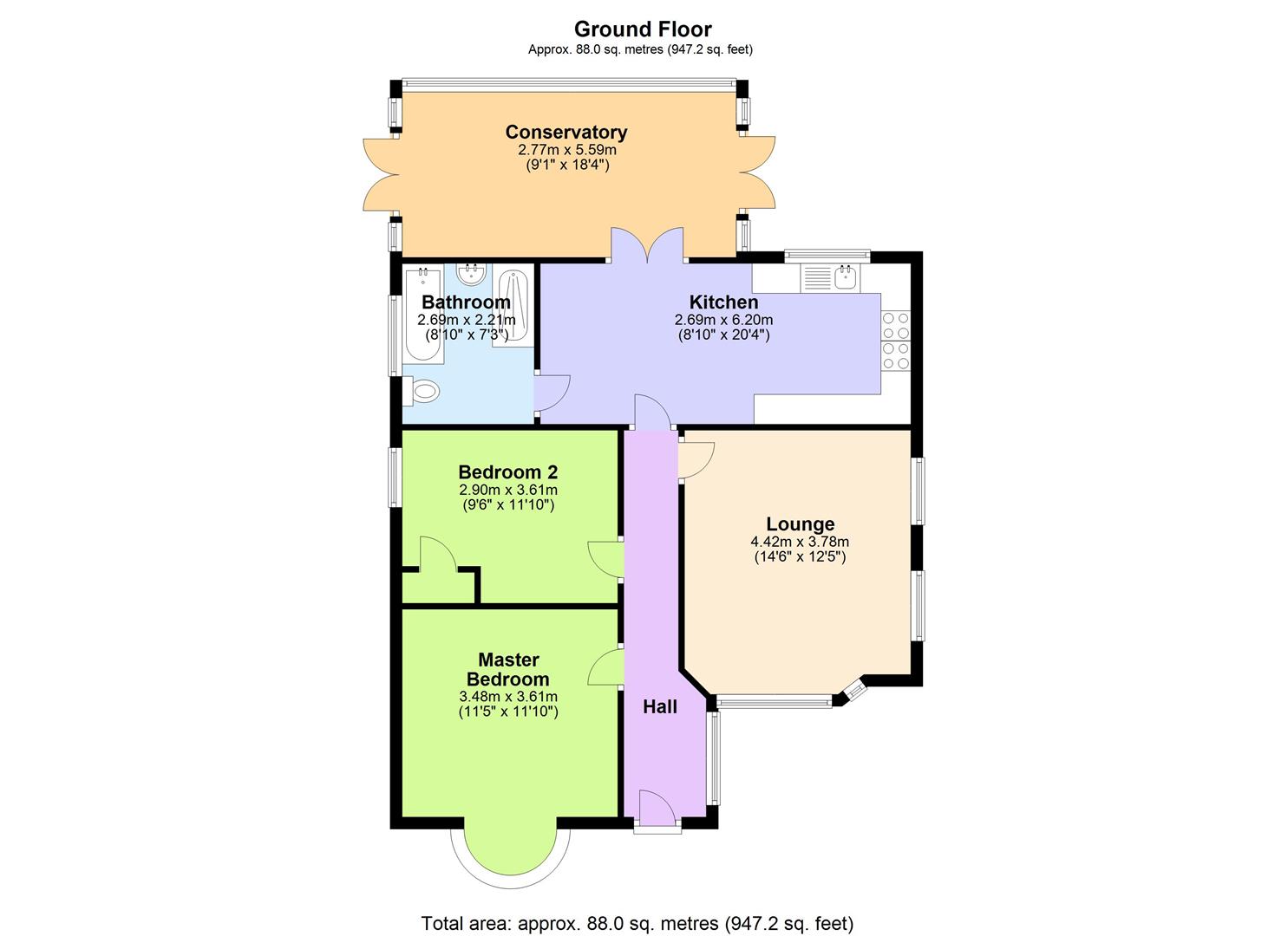 2 Bedrooms Detached bungalow for sale in Crescent Road, Canvey Island SS8