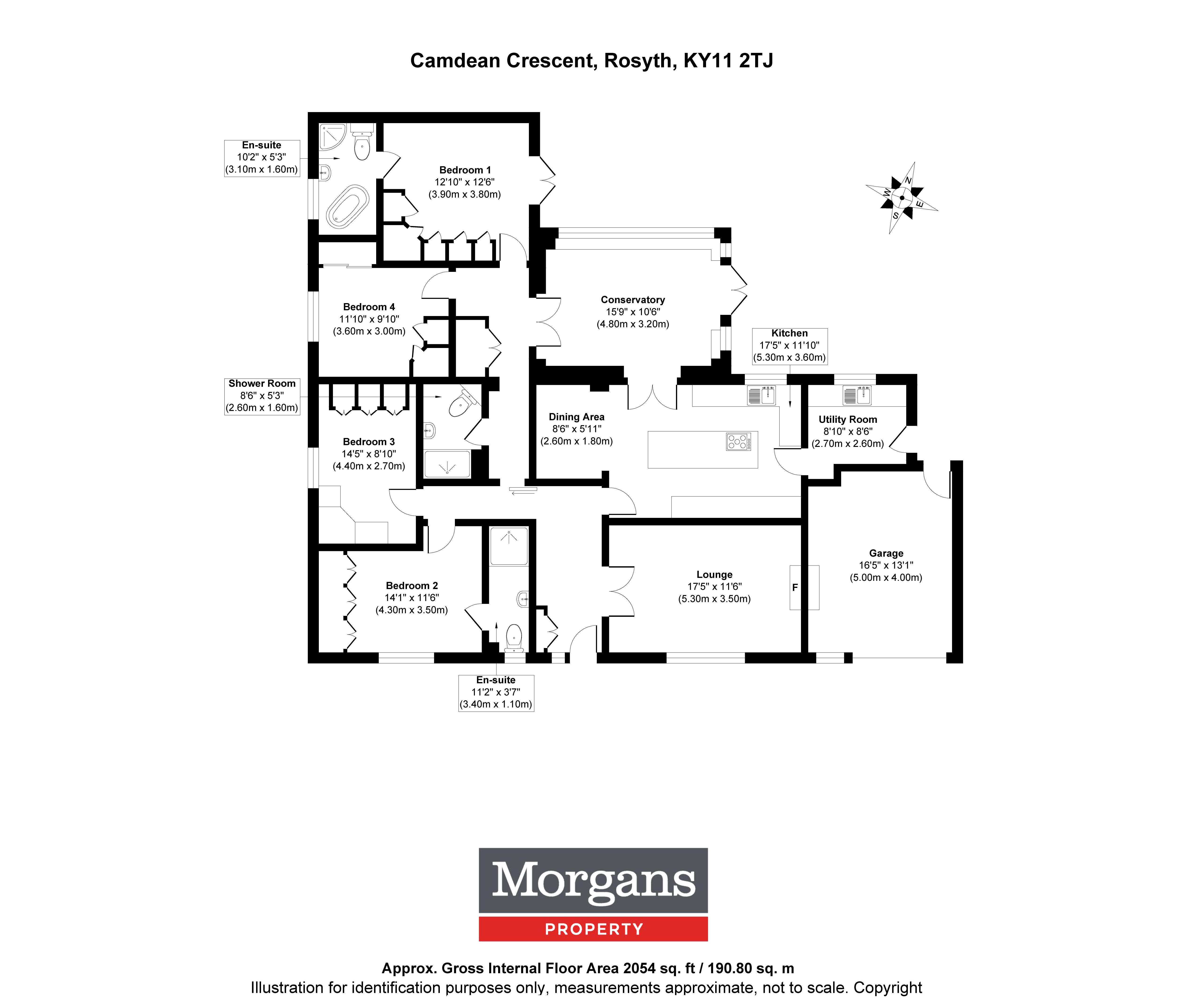 14, Camdean Crescent, Dunfermline floorplan