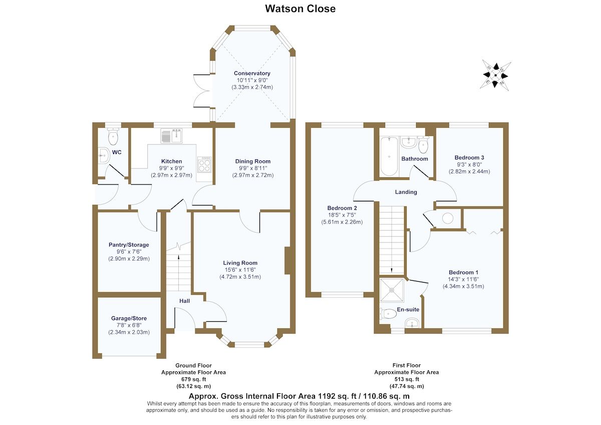 2 Watson Close, Wokingham floorplan
