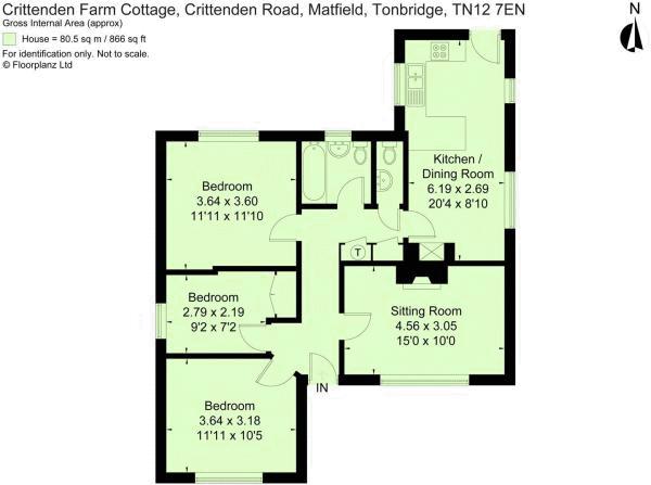 3 Bedrooms Detached bungalow to rent in Crittenden Road, Matfield, Tonbridge TN12