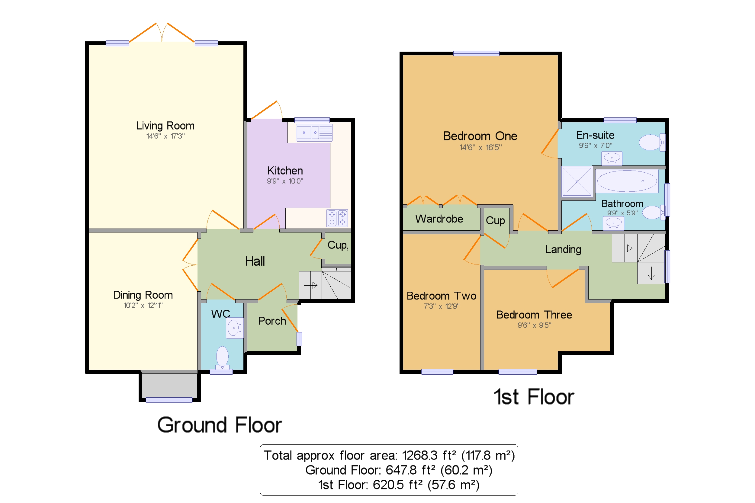 Park Villas, Weavering Street, Weavering, Maidstone ME14, 3 bedroom end