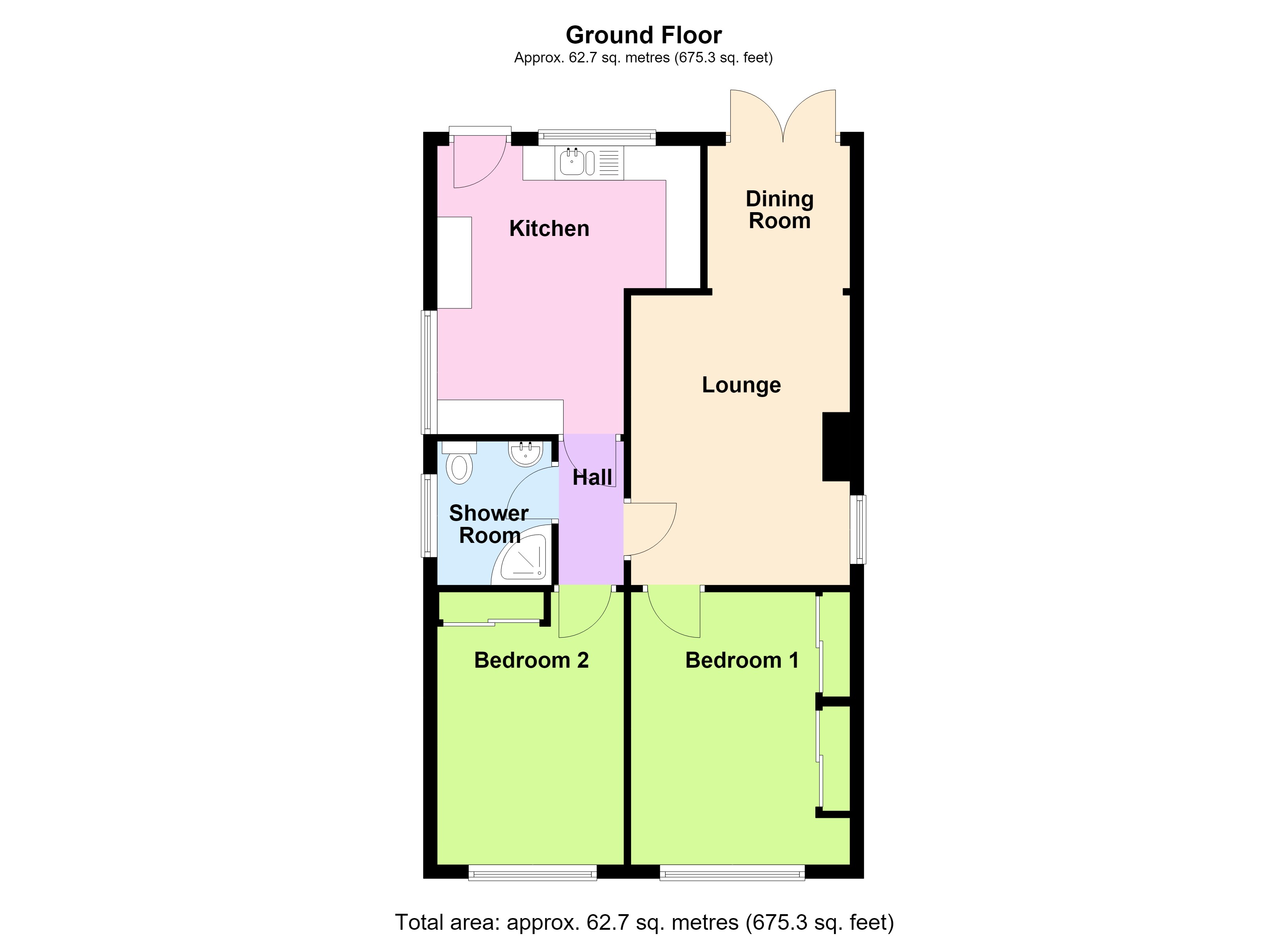 11, Beccles Way, Rotherham floorplan